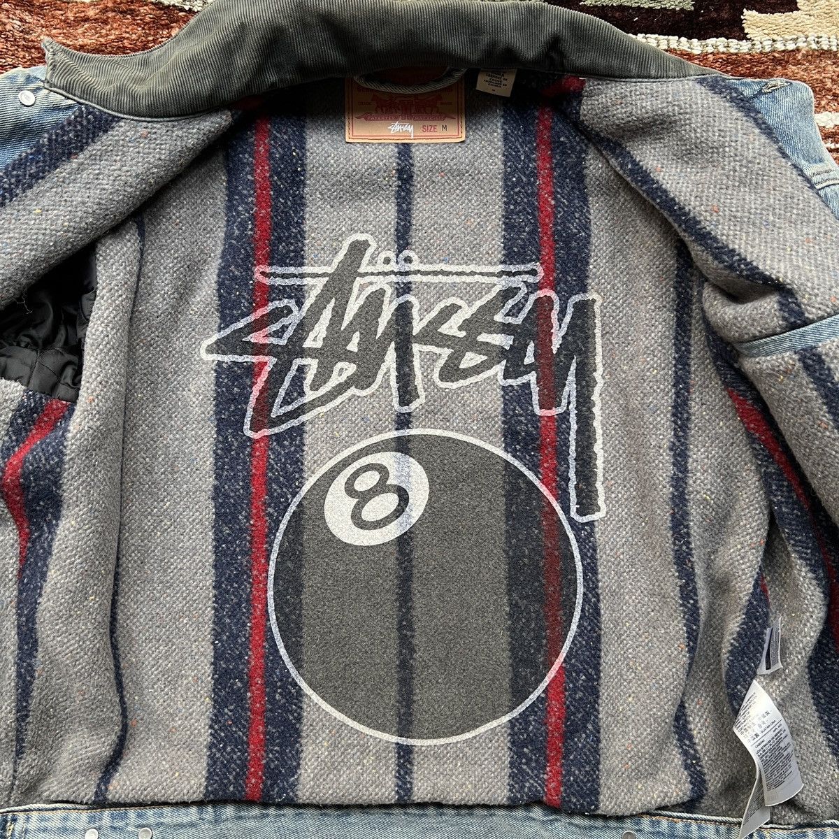 Levi's × Stussy LEVIS x STUSSY TRUCKER JACKET M Size US M / EU 48-50 / 2 - 7 Thumbnail