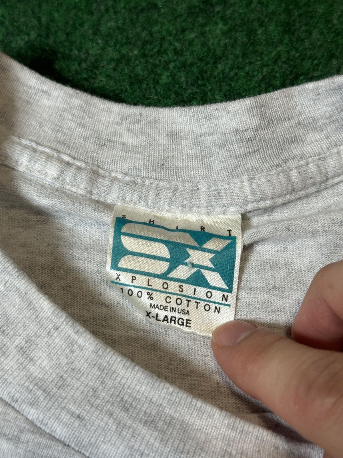 NFL × Salem Sportswear × Vintage Vtg 90s Green Bay Packers Titletown USA Caricature T Shirt Size US XL / EU 56 / 4 - 4 Thumbnail