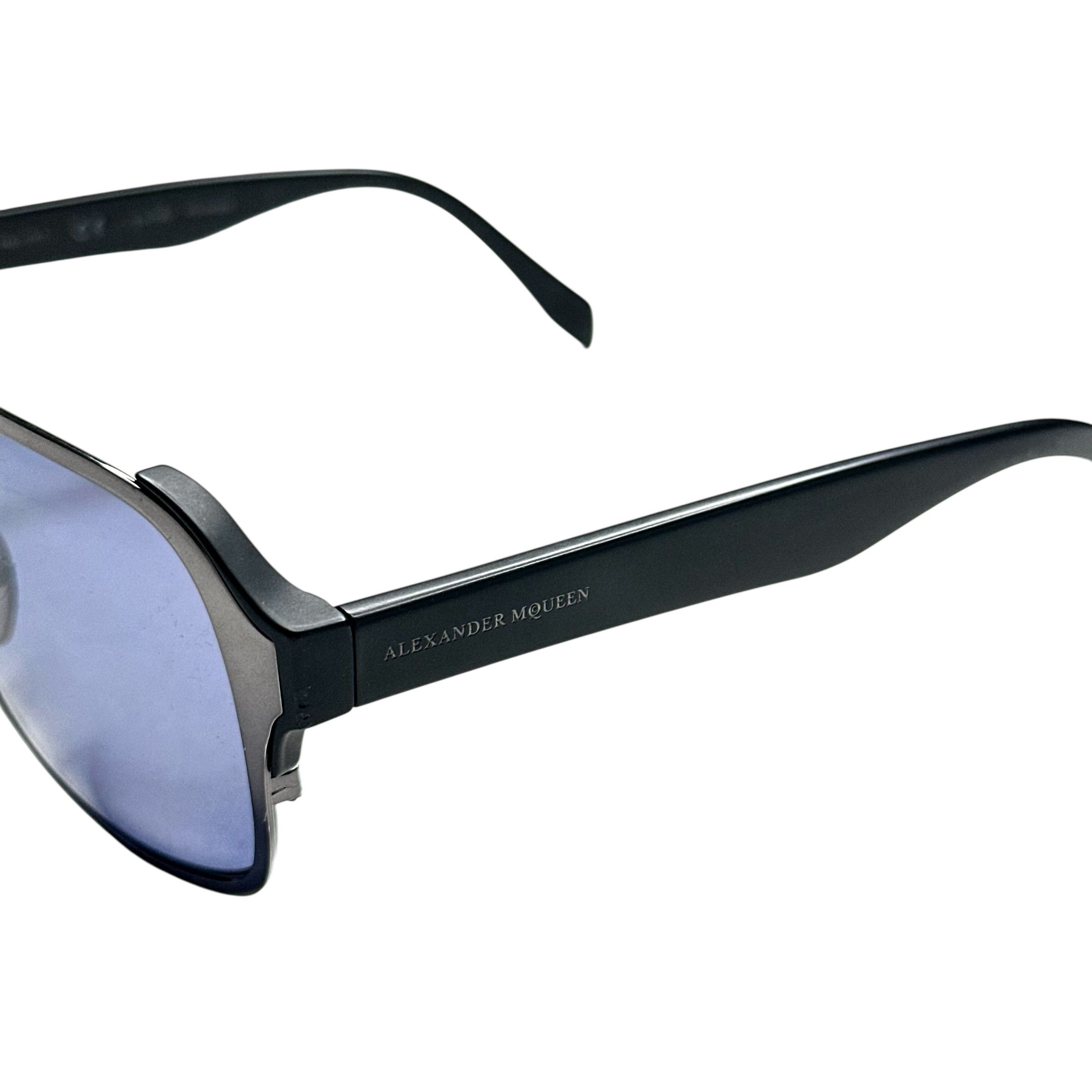 Alexander McQueen McQueen Aviator Sunglasses Size ONE SIZE - 4 Thumbnail