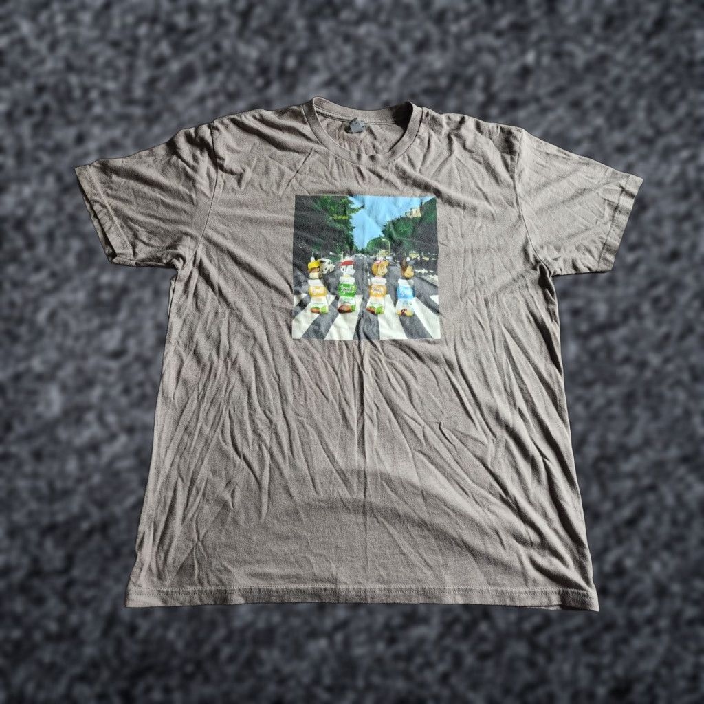 Vintage Paw Patrol Abbey Road Parody T-Shirt Men's XL Gray Graphic Print Classic Size US XL / EU 56 / 4 - 1 Thumbnail