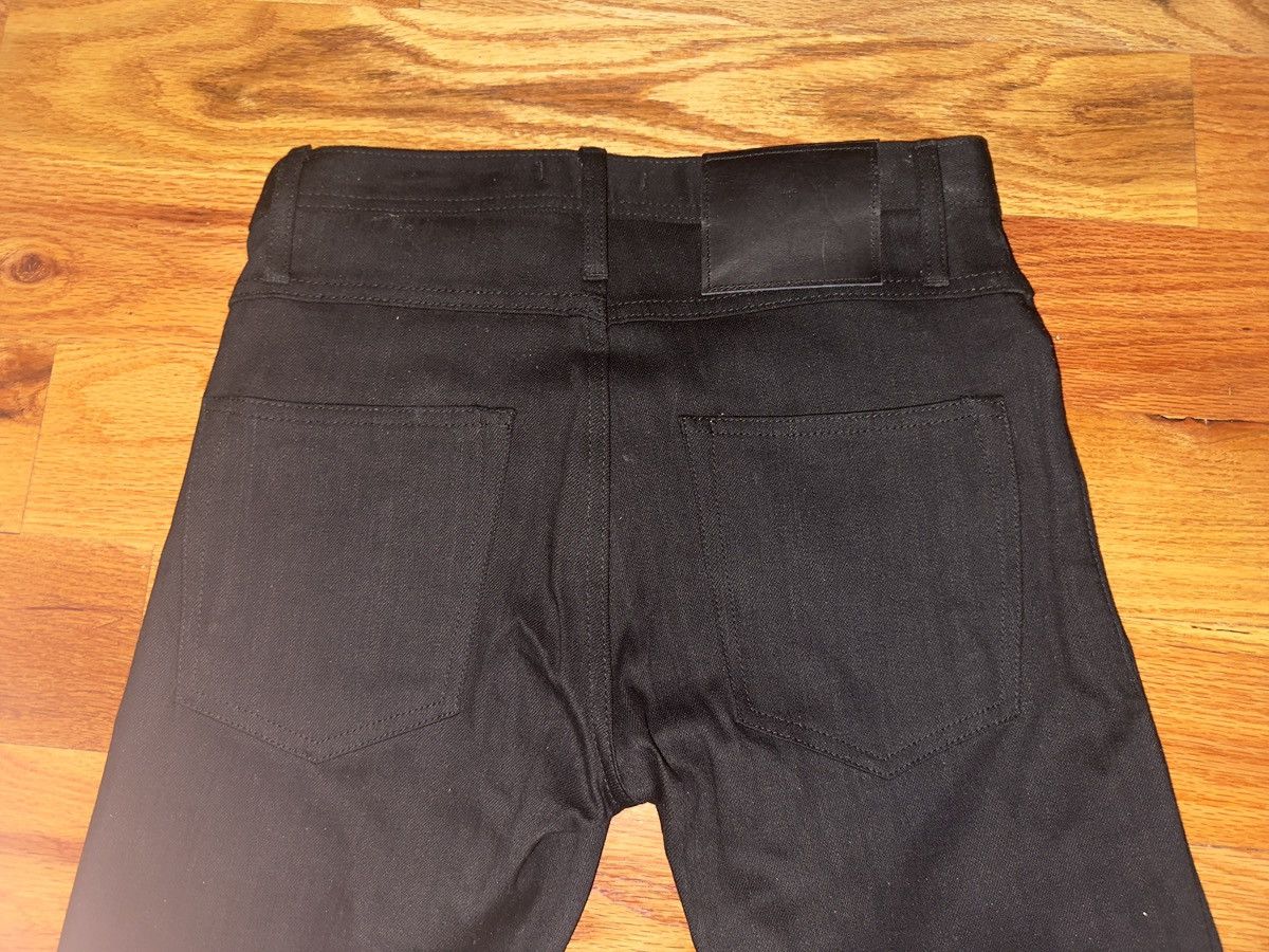 Other Selvedge Denim Black Straight Jeans Size US 28 / EU 44 - 6 Thumbnail