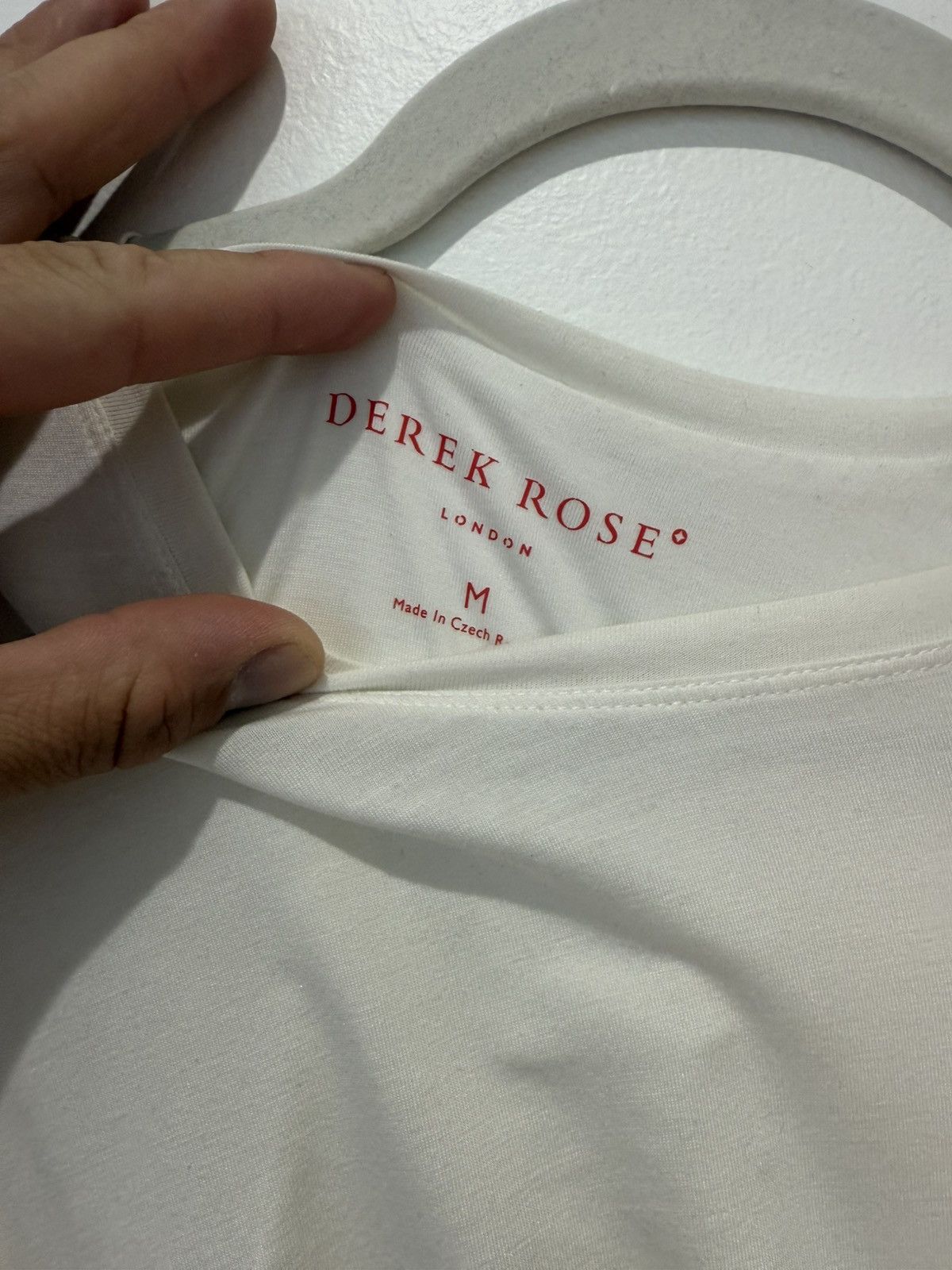 Derek Rose Derek rose tshirt Size US M / EU 48-50 / 2 - 2 Thumbnail