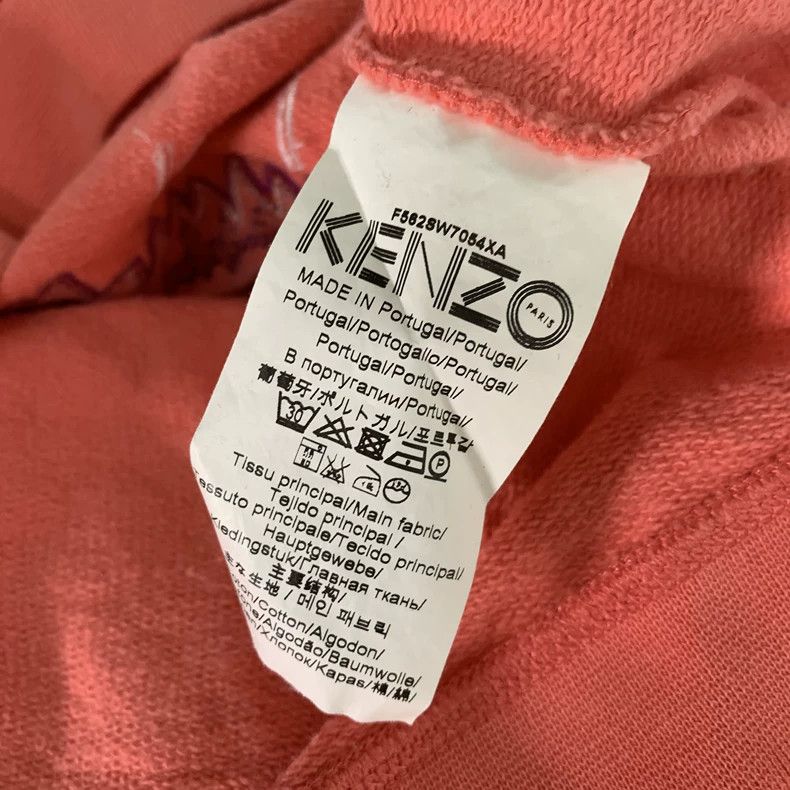 Kenzo KENZO Color patch cotton hoodie Size XS / US 0-2 / IT 36-38 - 7 Thumbnail