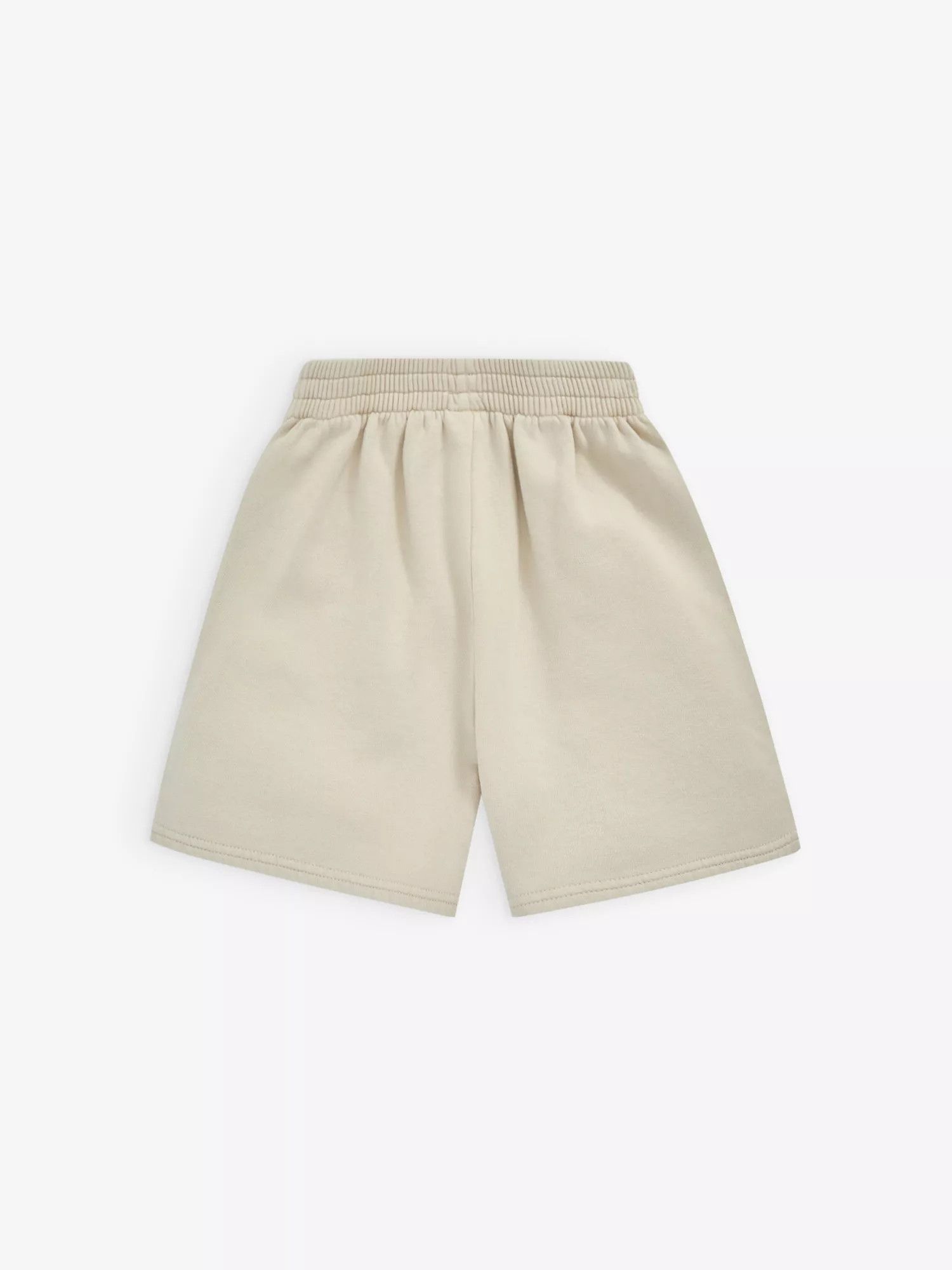 Balenciaga o1in1g1024 KIDS - BB Paris Icon Jogging Shorts Light Beige Size US 26 / EU 42 - 3 Thumbnail