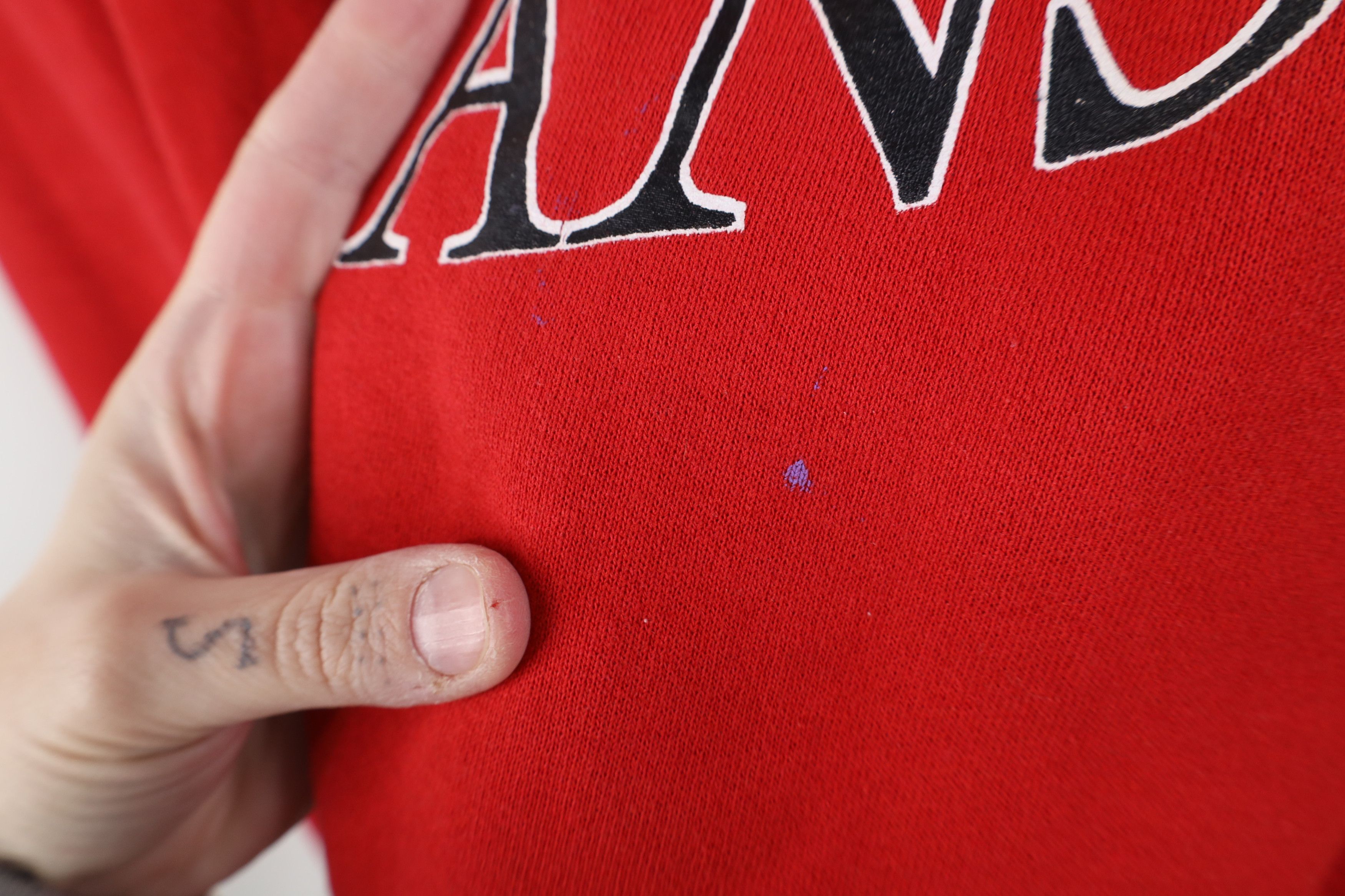 Russell Athletic Vintage 90s Russell Athletic Crewneck Sweatshirt Red USA Size US XL / EU 56 / 4 - 6 Thumbnail