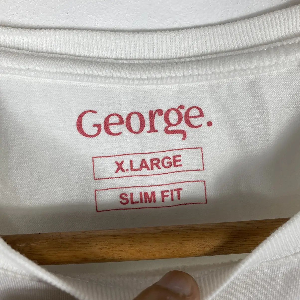 George GEORGE DEATH BEFORE DISHONOUR ARTWORK DESIGN IN THE UK TEE Size US L / EU 52-54 / 3 - 8 Thumbnail
