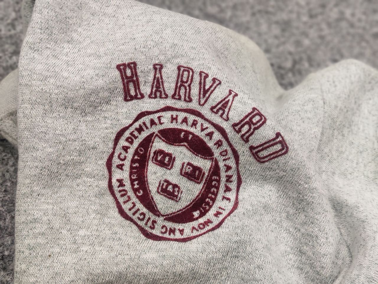 Vintage Rare Vintage 70's Harvard princess diana Logo Sweatshirt Size US S / EU 44-46 / 1 - 13 Thumbnail