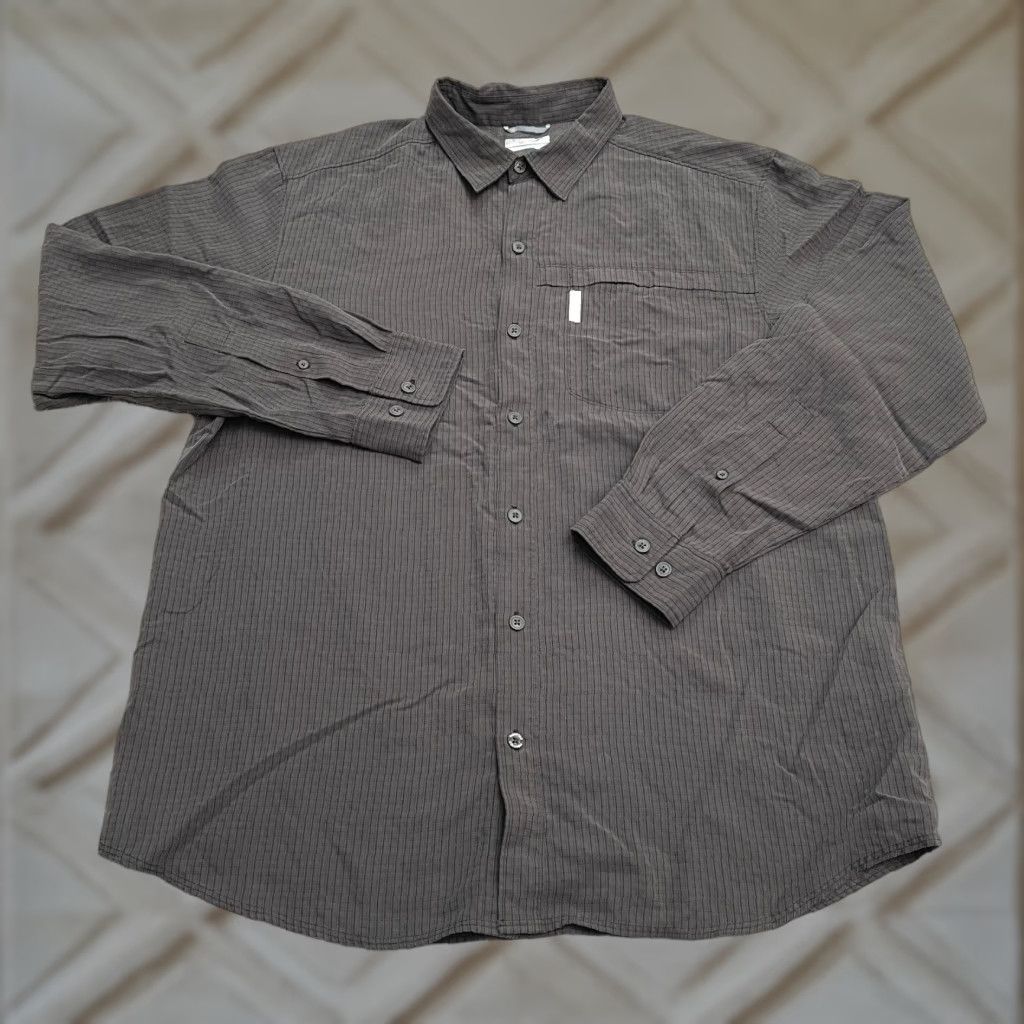 Vintage Columbia Button Up Shirt Mens Large Brown Plaid Long Sleeve Outdoor Top Shirt Casual Size US L / EU 52-54 / 3 - 1 Thumbnail
