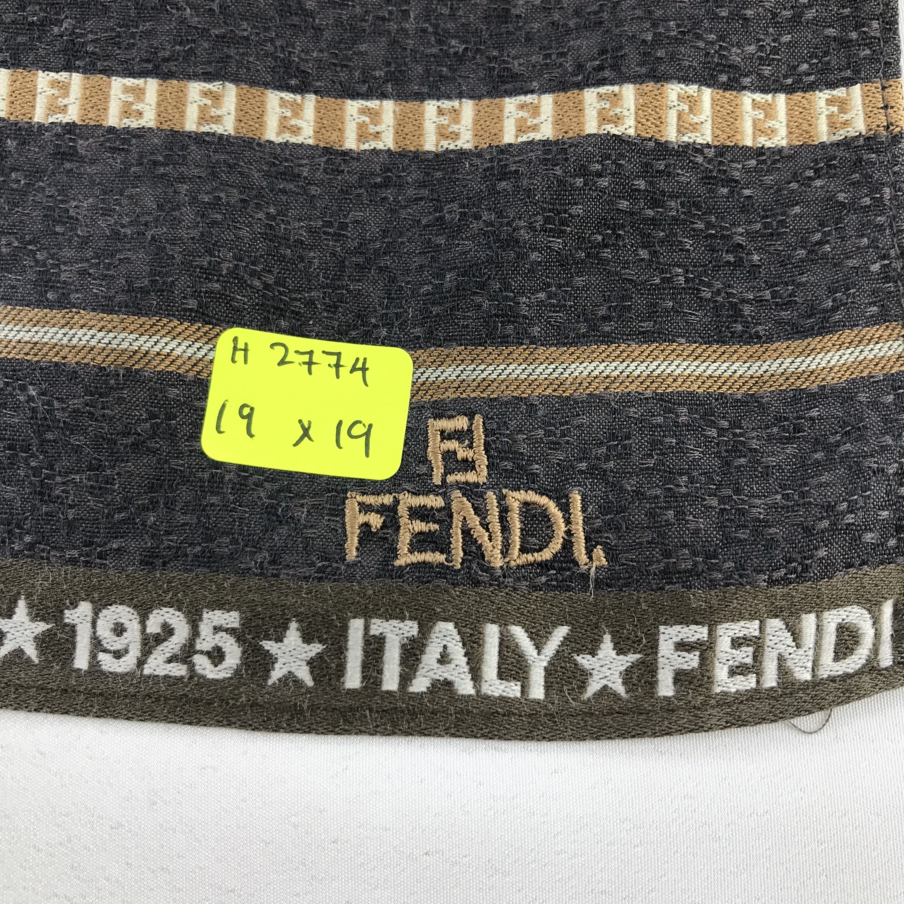 Vintage Fendi Handkerchief / Neckerchief / Bandana Size ONE SIZE - 5 Thumbnail
