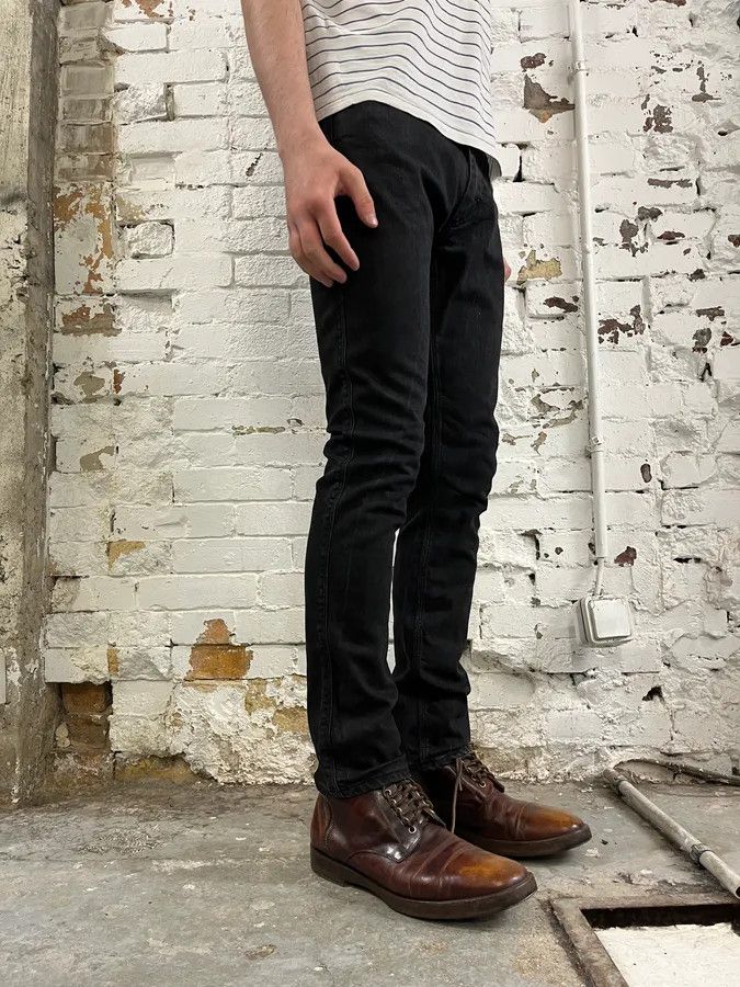 Acne Studios Acne Studios Black Slim Denim Jeans Size US 30 / EU 46 - 3 Thumbnail