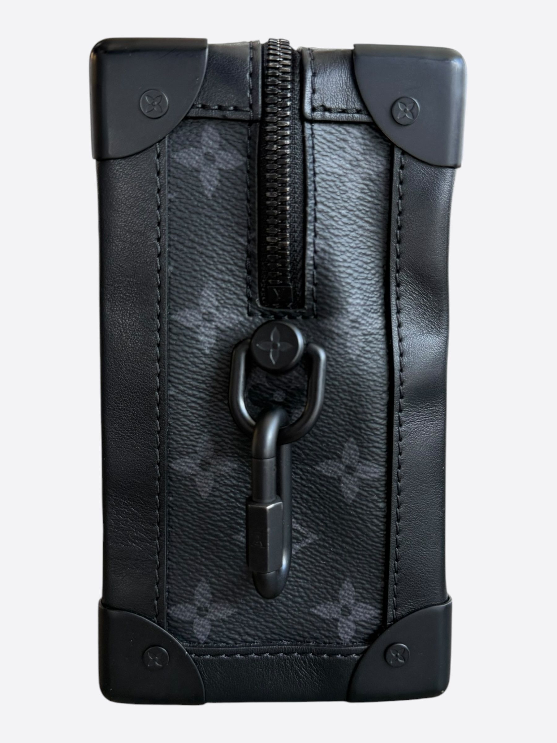 Louis Vuitton Louis Vuitton Black Monogram Eclipse Soft Trunk Size ONE SIZE - 4 Thumbnail