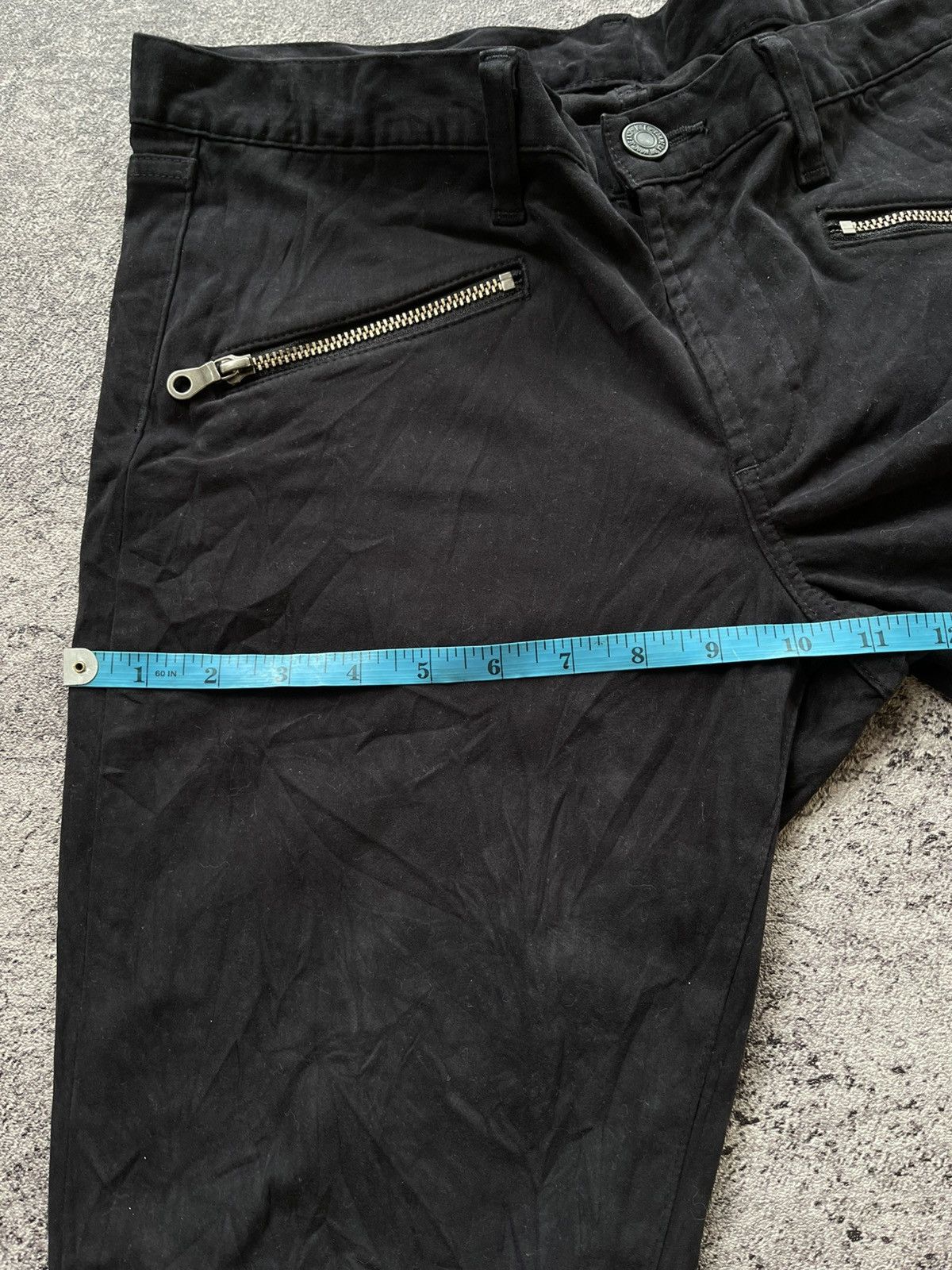 Japanese Brand Jeans Kiyoto Takase K.T Comme Ca Du Black Size US 33 - 10 Thumbnail