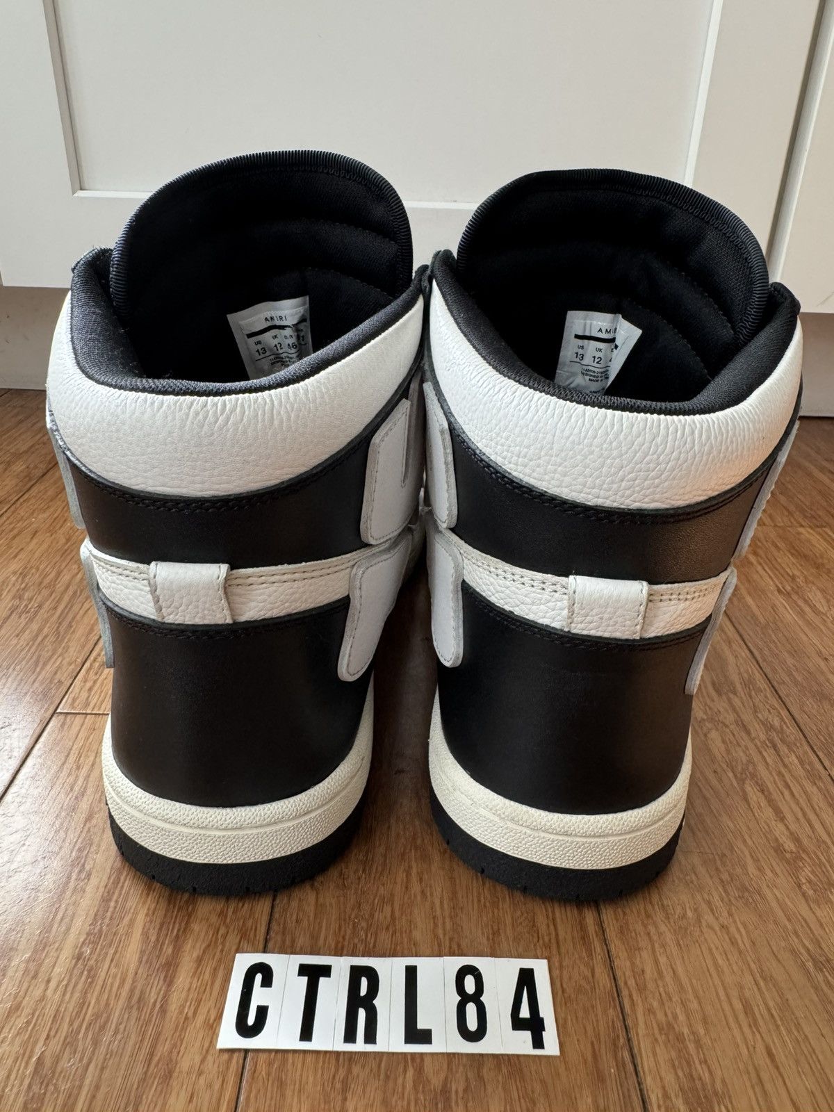 Amiri ✅ Skel Top Hi-top Size US 13 / EU 46 - 14 Thumbnail