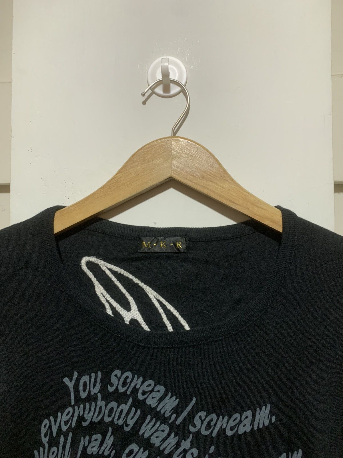 Hysteric Glamour × Undercover Japanese Scream Poem Quotes Longsleve Tee Shirt Size M / US 6-8 / IT 42-44 - 6 Thumbnail