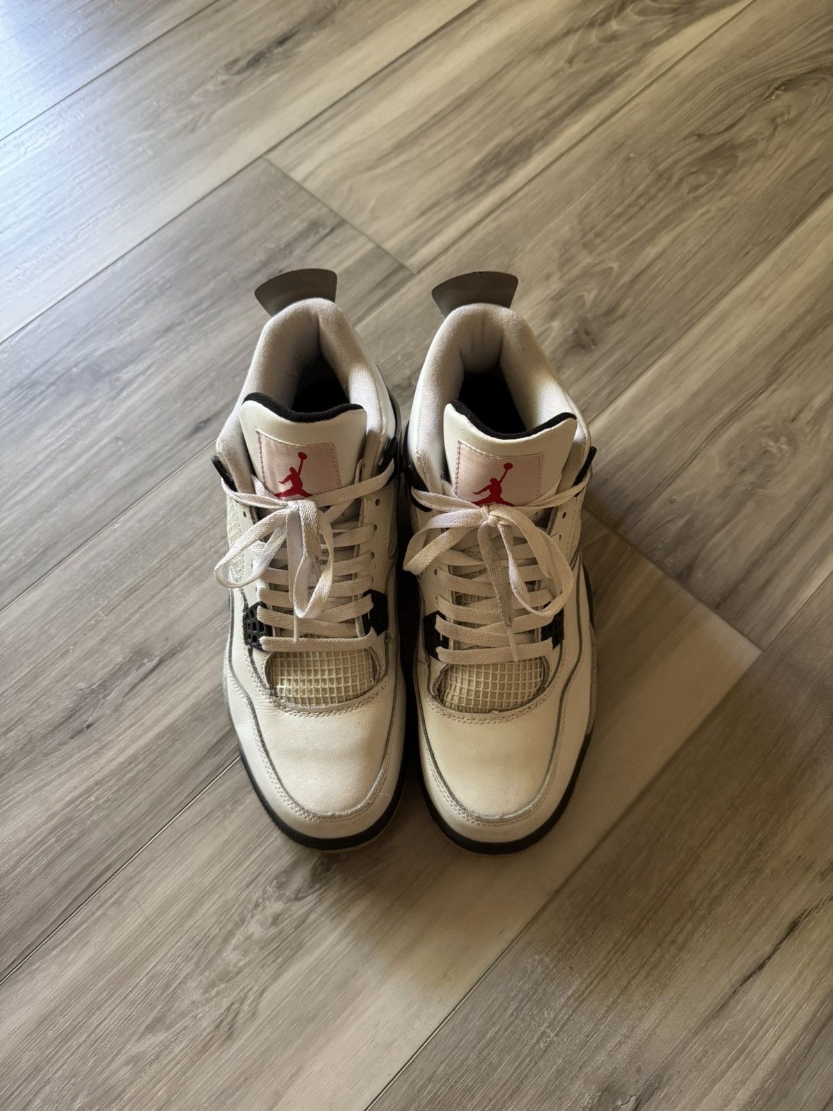 Jordan Brand White cement Jordan 4 Size US 10 / EU 43 - 3 Thumbnail