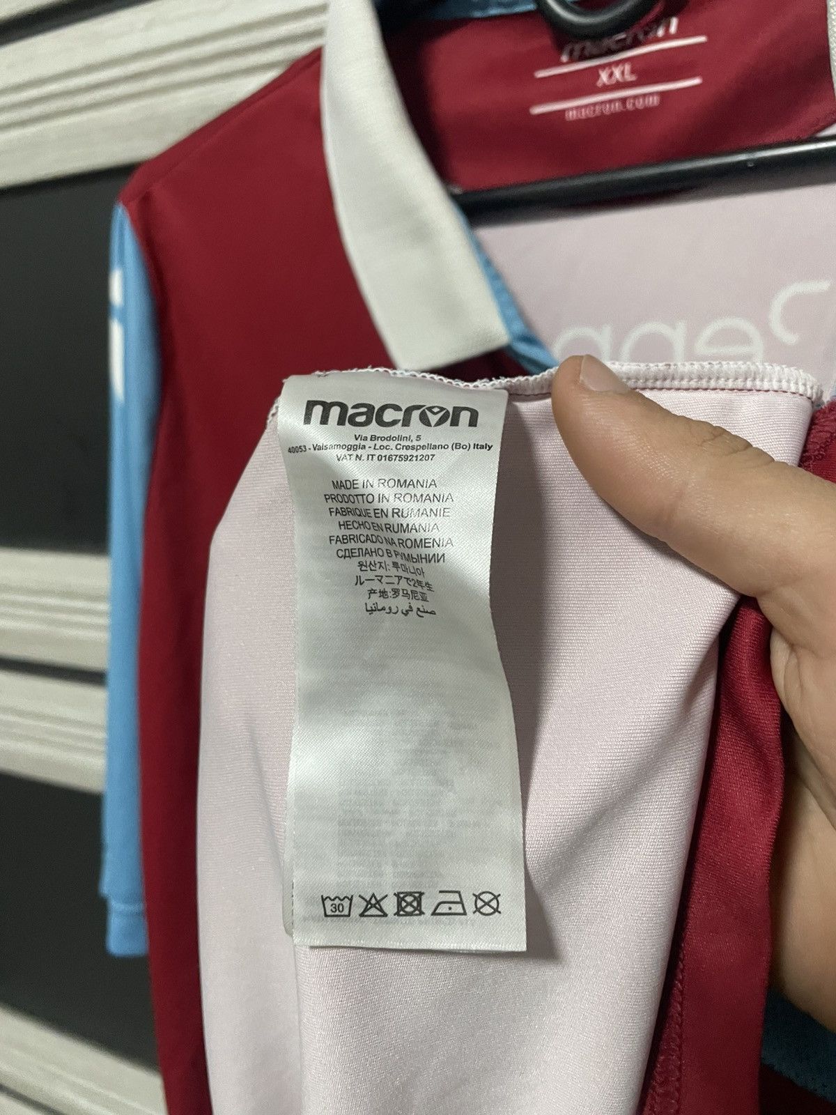 Macron Scunthorpe United 2020/2021 Macron Home Shirt Jersey Kit Size US XXL / EU 58 / 5 - 10 Thumbnail