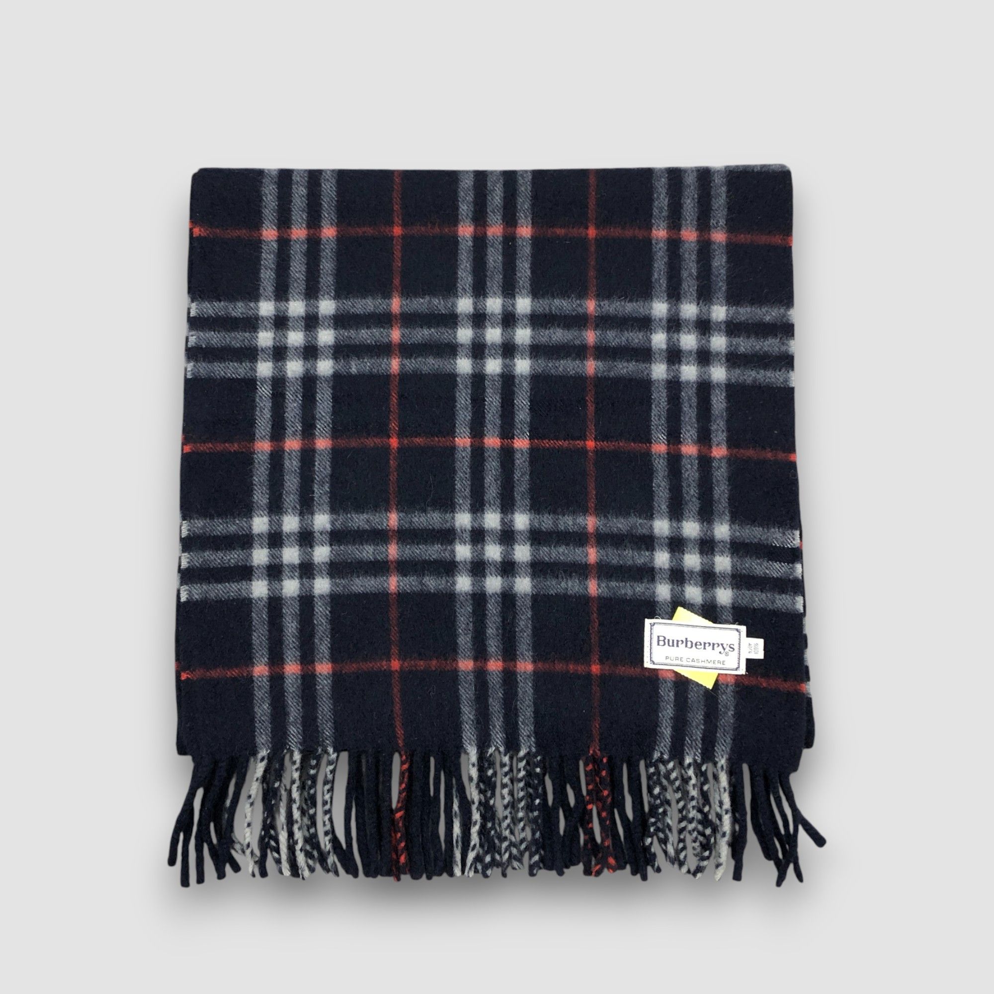 Burberry Vintage Burberry Scarf Muffler Wool Cashmere Winter Scarves Size ONE SIZE - 3 Thumbnail