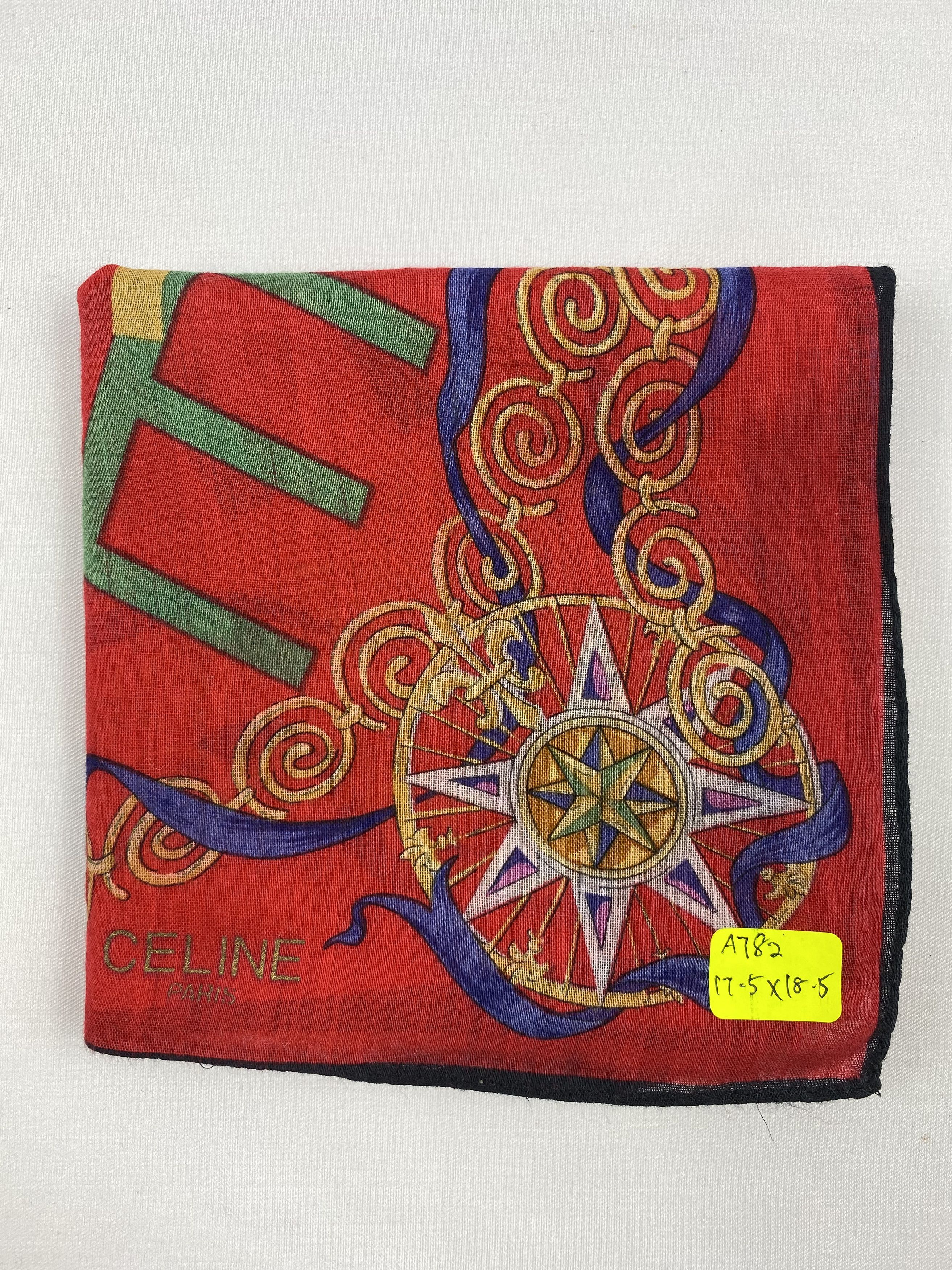 Celine Celine Handkerchief / Bandana / Neckerchief Size ONE SIZE - 6 Thumbnail