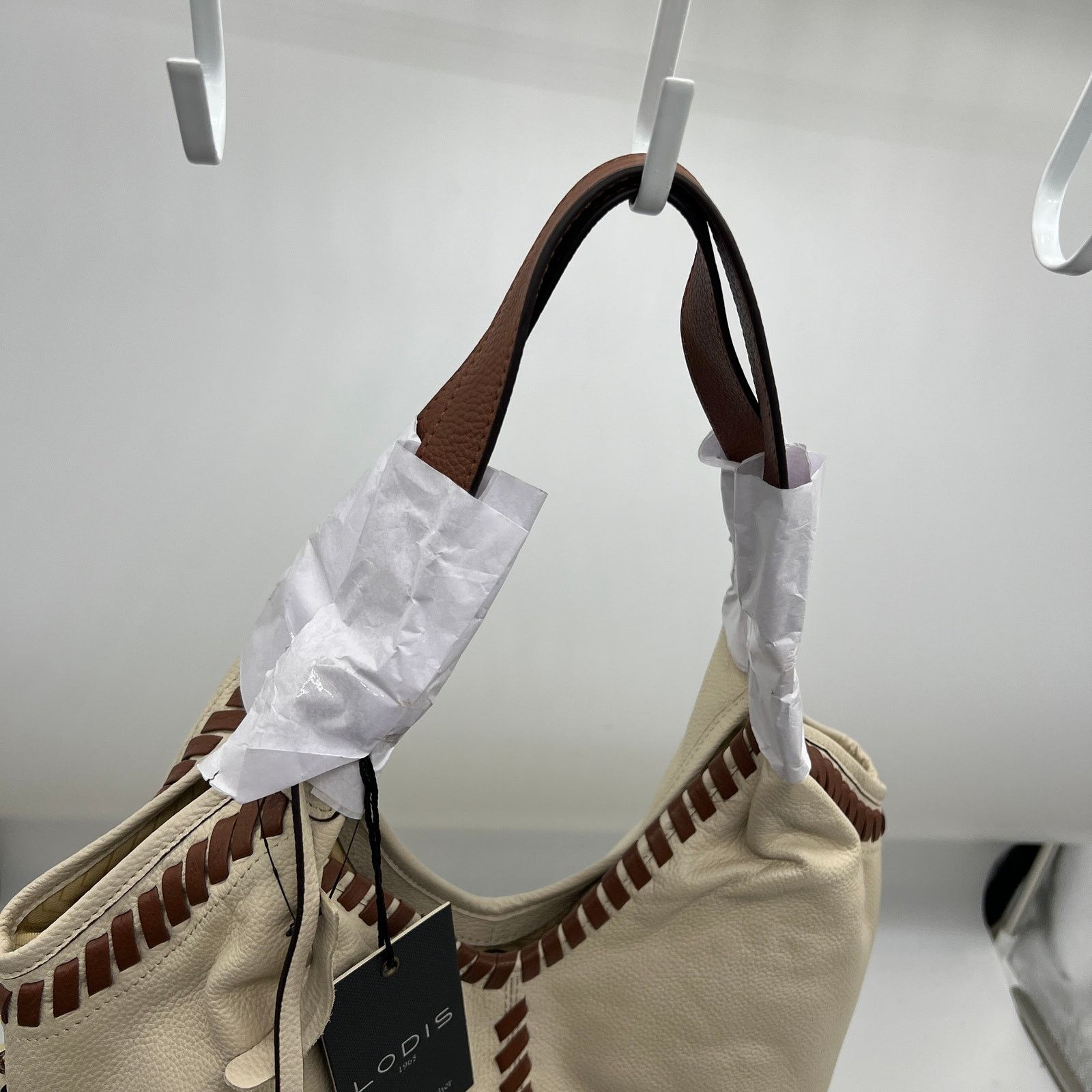 Other LODIS Womens Purse Medium Whipstitch Leather Size ONE SIZE - 9 Thumbnail