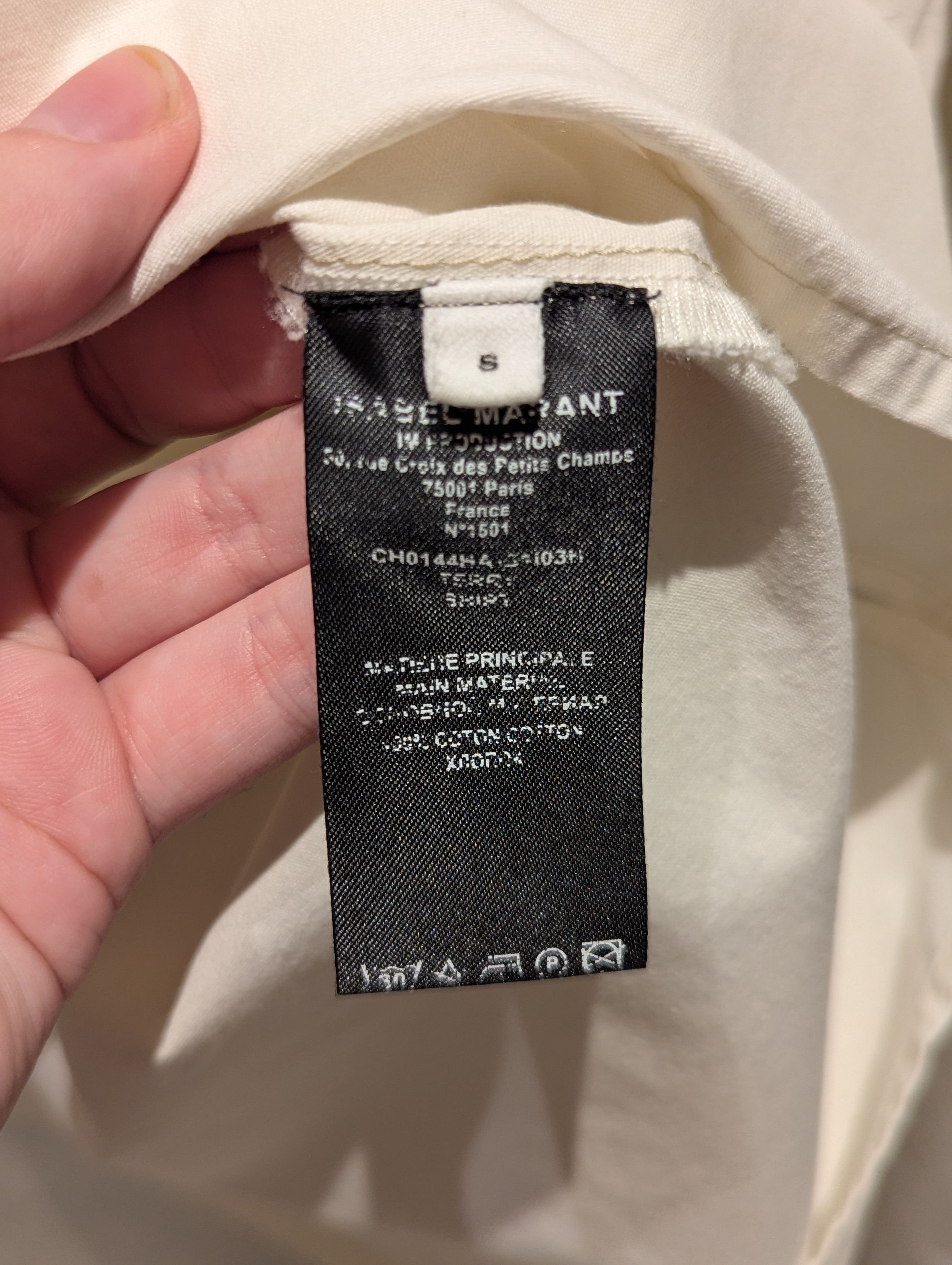 Isabel Marant Terry Polo Shirt Size US S / EU 44-46 / 1 - 6 Thumbnail