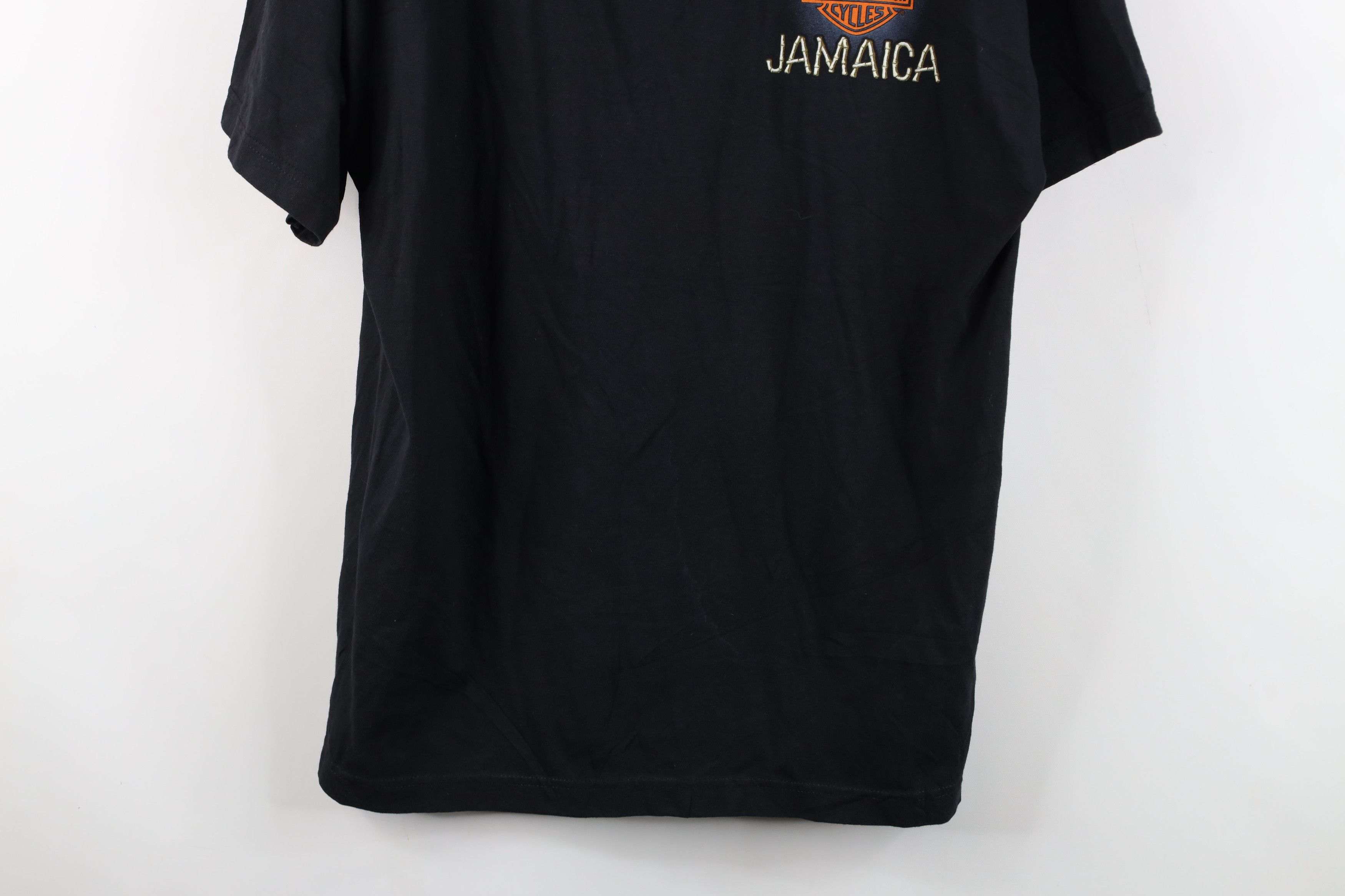 Harley Davidson × Vintage Vintage Y2K Harley Davidson Jamaica Big Logo T-Shirt Size US XL / EU 56 / 4 - 3 Thumbnail