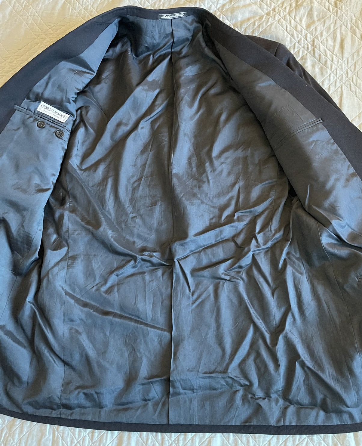Giorgio Armani Vintage Wool Jacket Size 40R - 8 Thumbnail
