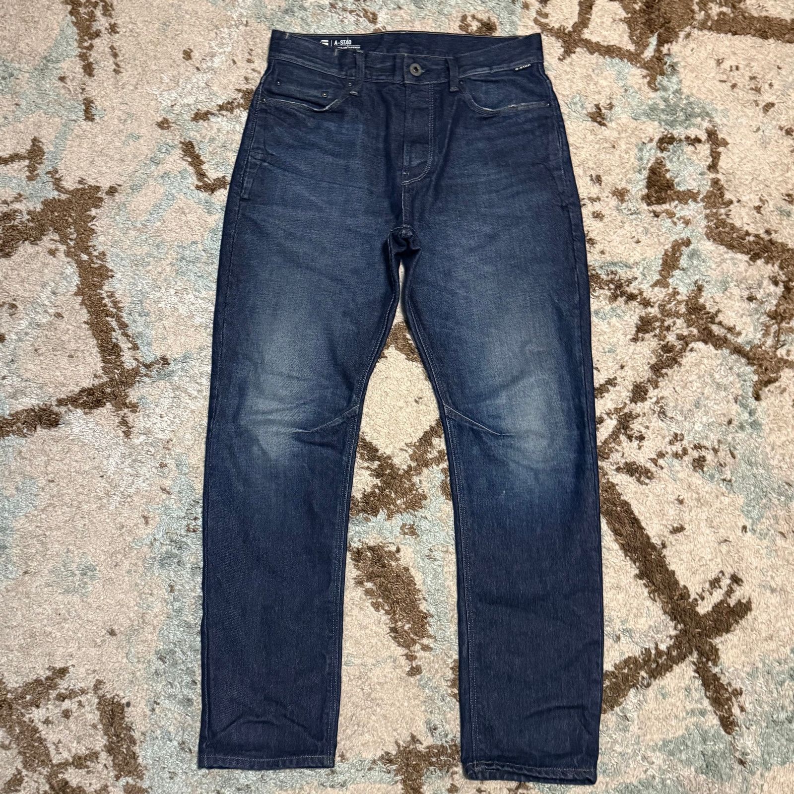 G-Star G Star Raw A-STAQ Tapered Jeans Size 30x30 Streetwear Size US 30 / EU 46 - 1 Thumbnail