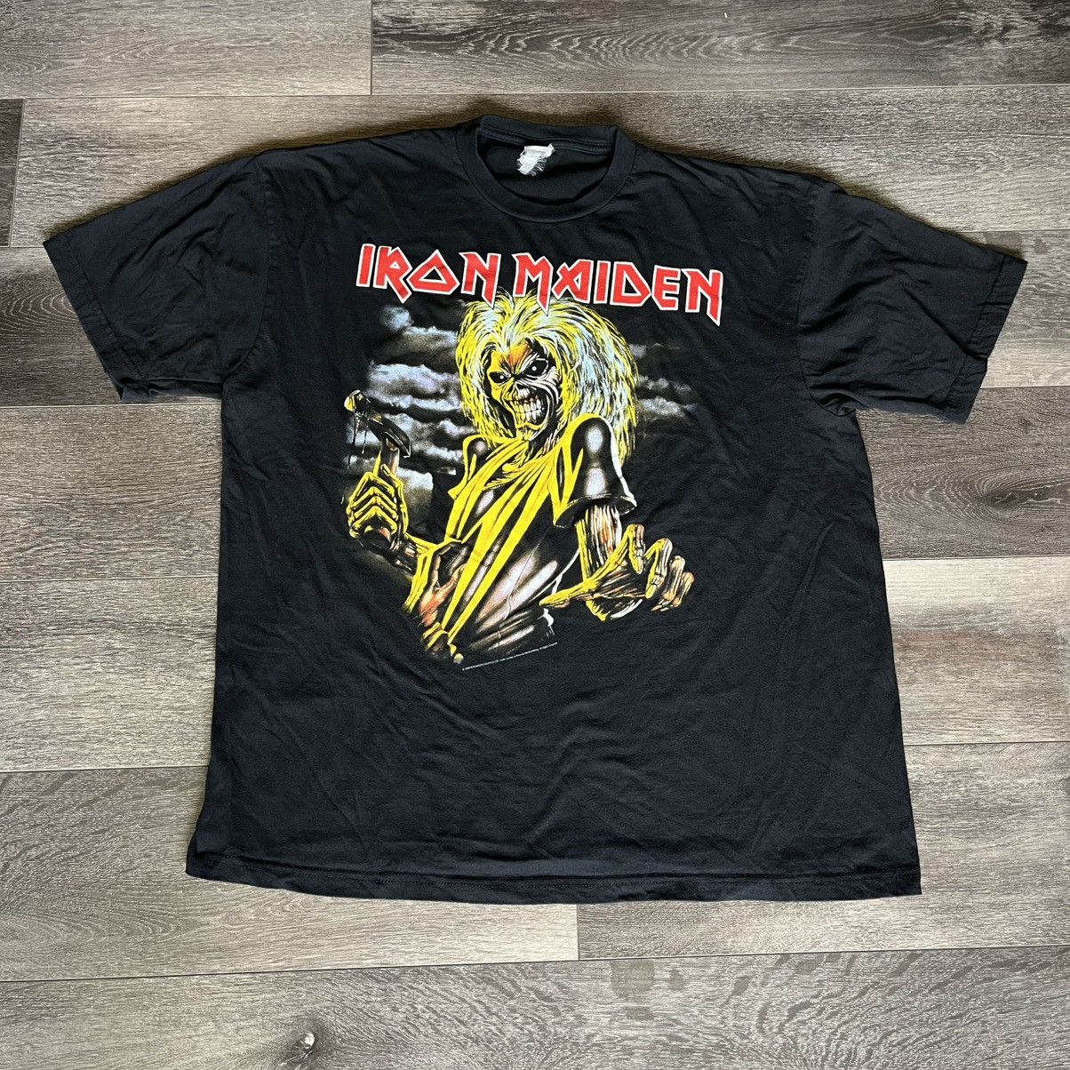 Iron Maiden Vintage 2009 Iron Maiden Killers Band Graphic Logo Tee Shirt Size US XL / EU 56 / 4 - 1 Thumbnail