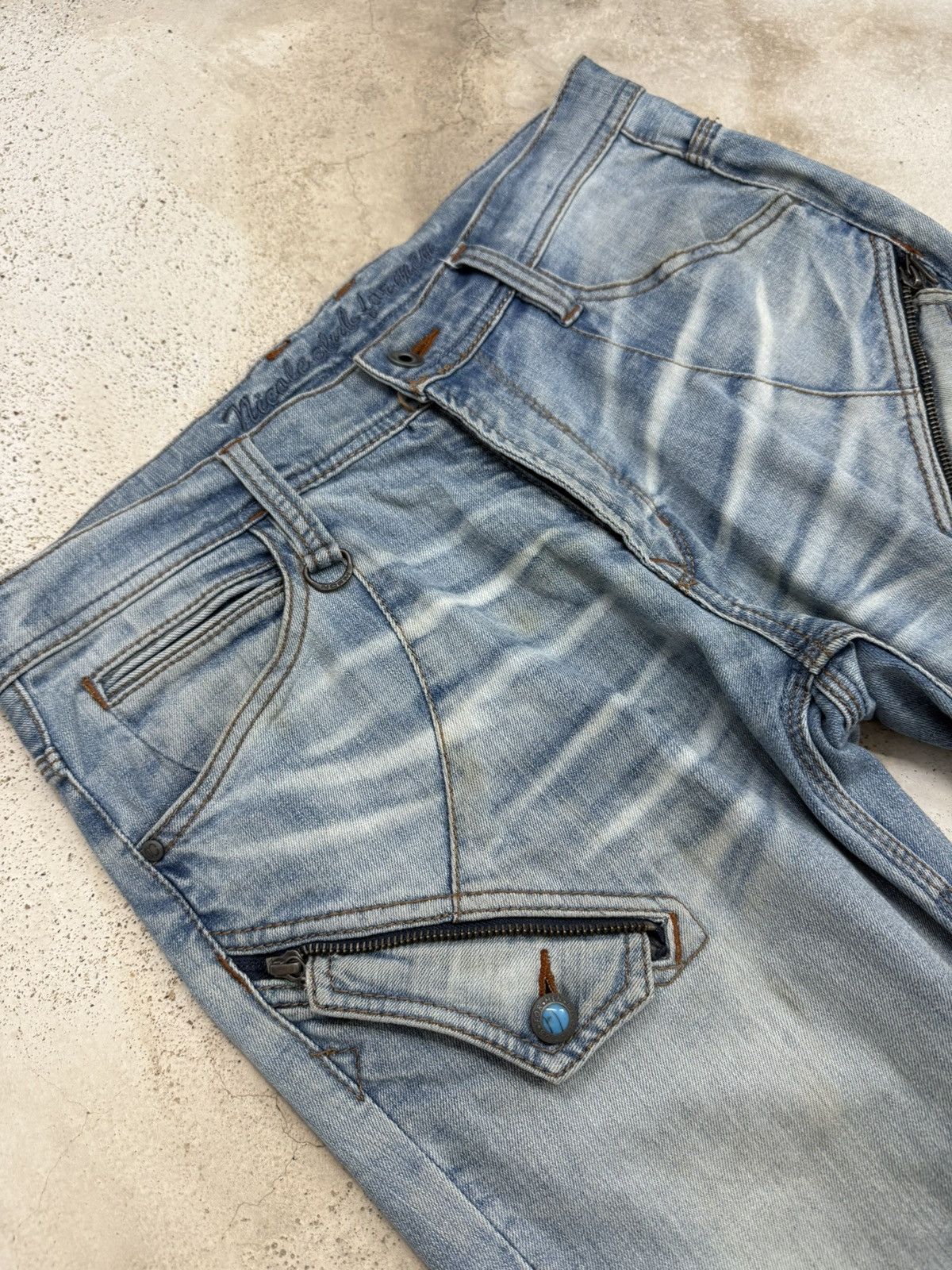 Nicole Club Nicole Club For Men Flare Rusty Light Soft Denim Size US 32 / EU 48 - 7 Thumbnail