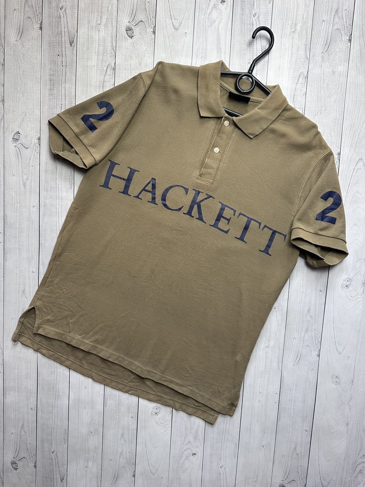 Hackett × Vintage Vintage Hackett polo big logo size M 2 Size US M / EU 48-50 / 2 - 1 Thumbnail