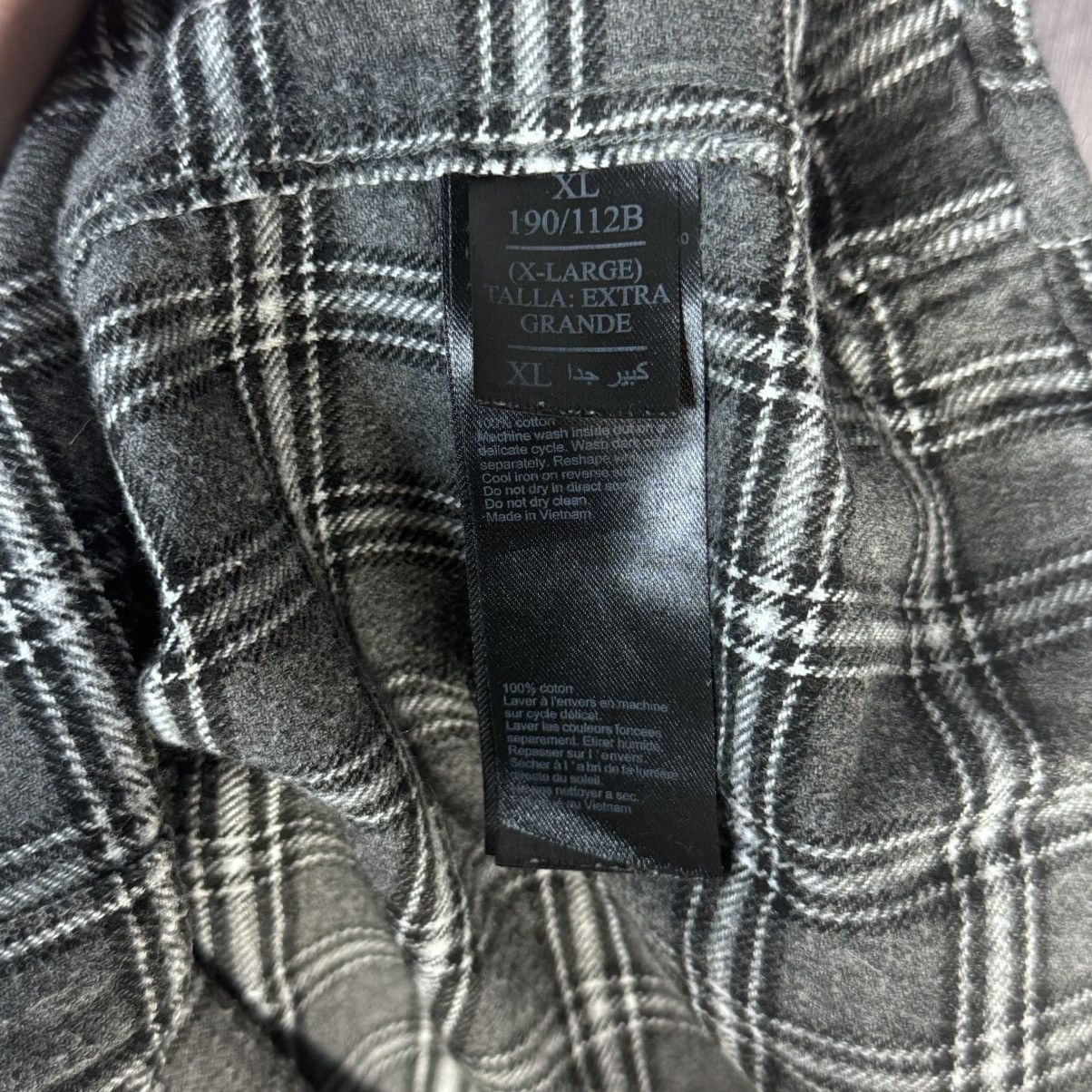 Allsaints Allsaints shirt flannel Y2K logo Size US XL / EU 56 / 4 - 6 Thumbnail