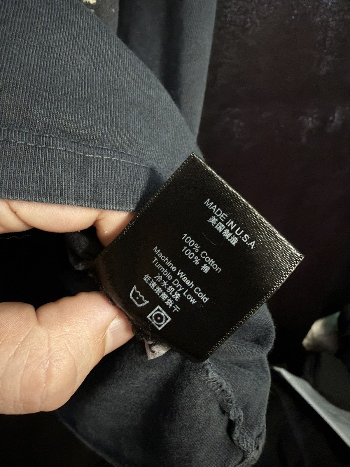 Rhude Girl Compass Tshirt in Vintage Black Size US XXL / EU 58 / 5 - 5 Thumbnail