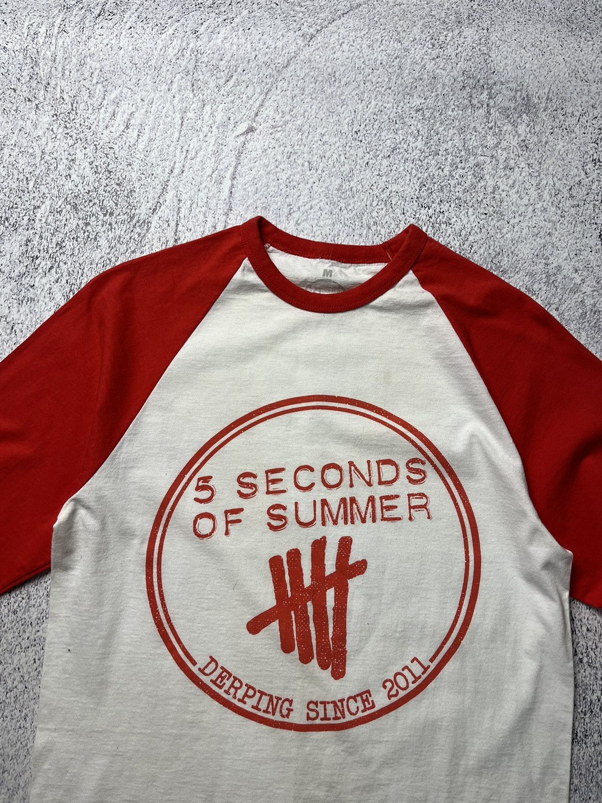 Band Tees 5 Seconds Of Summer Vintage Rock Band Longsleeve Size US M / EU 48-50 / 2 - 11 Thumbnail