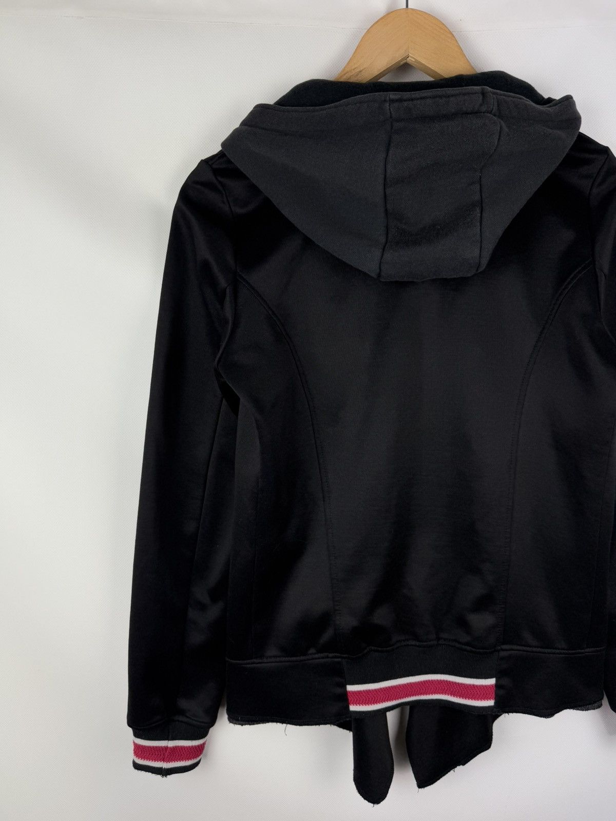 Marithe + Francois Girbaud × Vintage Marithe Francois Girbaud Vintage Avant-garde Full Zip Hoodie Size L / US 10 / IT 46 - 17 Thumbnail
