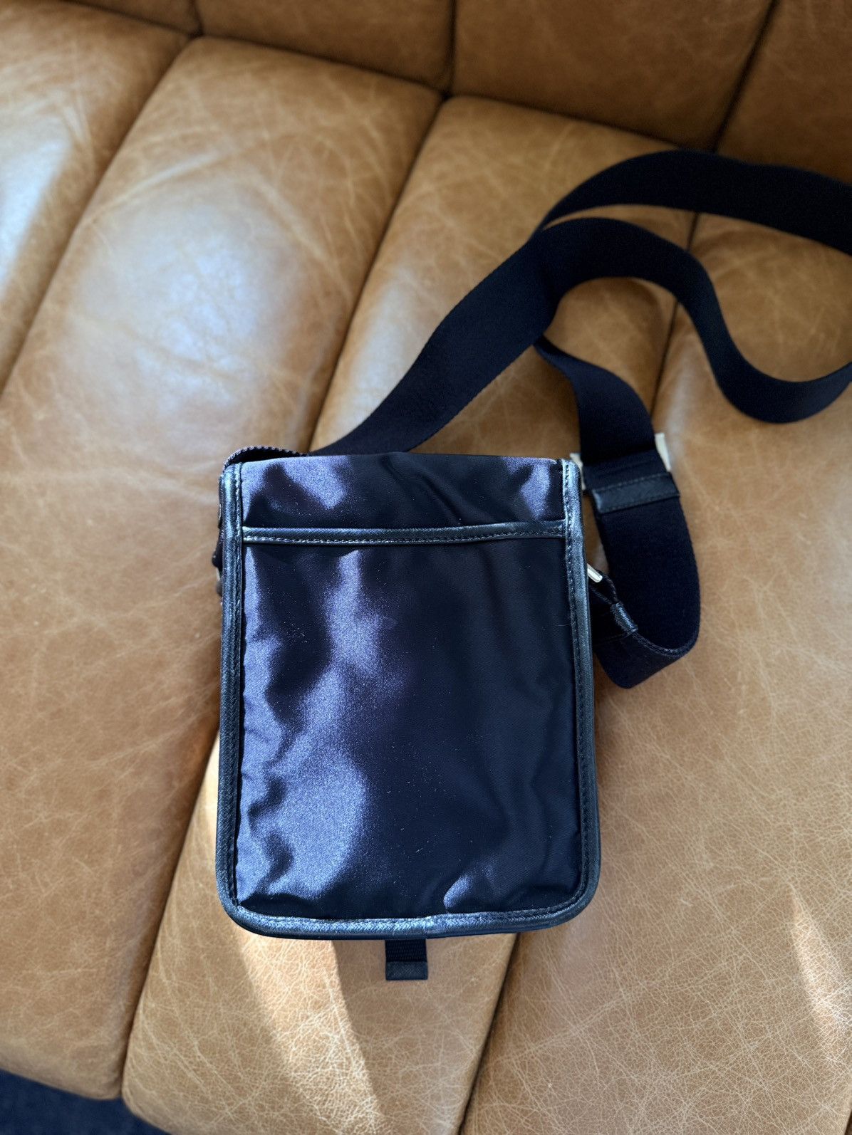 Prada Black Nylon Crossbody Bag Size ONE SIZE - 6 Thumbnail