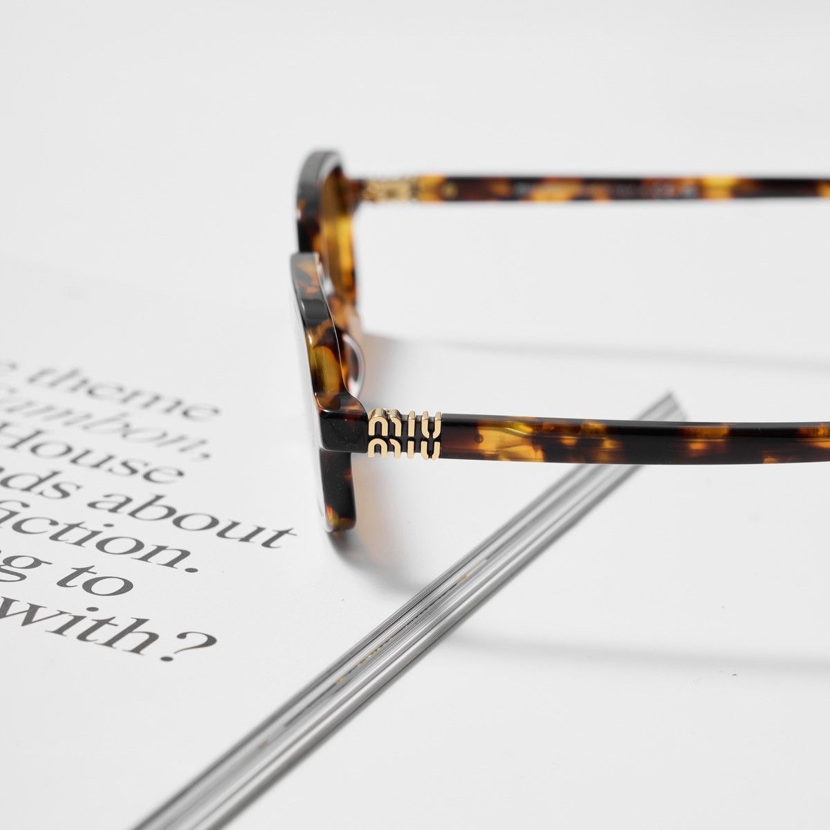 Miu Miu MIU MIU 0MU 11ZS VAU2Z1 SUNGLASSES Size ONE SIZE - 3 Thumbnail