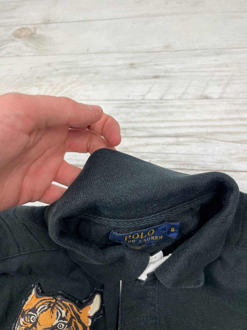 Polo Ralph Lauren Vintage Polo Ralph Lauren Football Tiger Rugby Shirt Y2K Size US S / EU 44-46 / 1 - 8 Thumbnail
