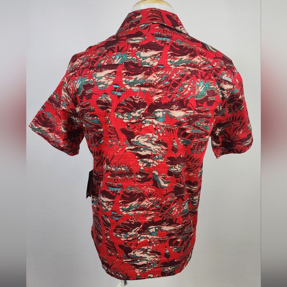 5.11 NWT 5.11 Cordovan Red Floral Vented 2 Pocket Shirt Size US S / EU 44-46 / 1 - 3 Thumbnail