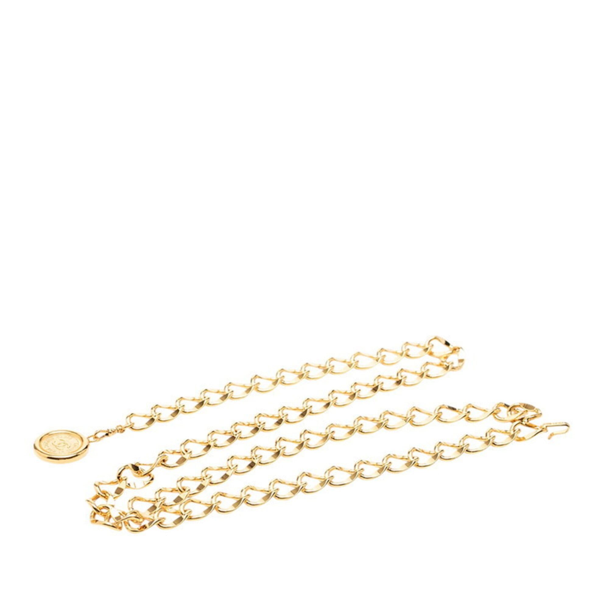 Chanel Chanel Coco Mark 31 RUE CAMBON Le Cambon Chain Belt Gold Plated Women's CHANEL Size ONE SIZE - 1 Thumbnail
