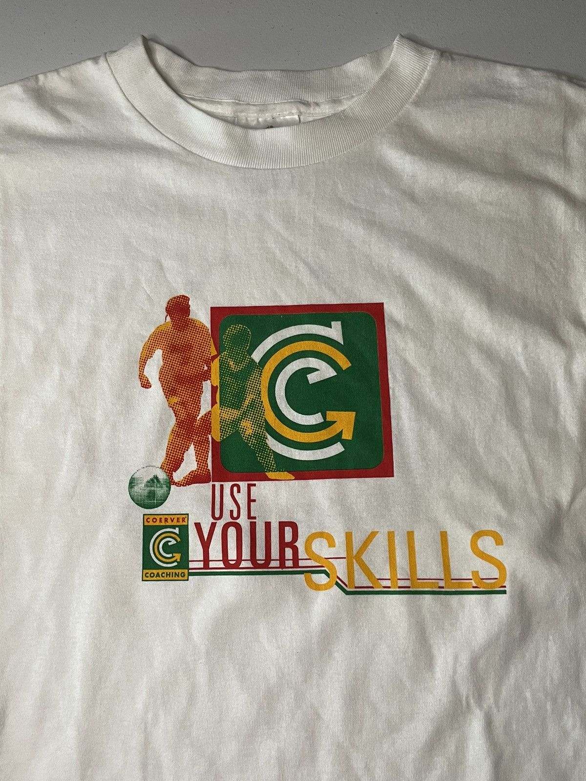 Adidas Vintage Adidas soccer Use You’re Skills Front & back T-shirt Size US L / EU 52-54 / 3 - 2 Thumbnail