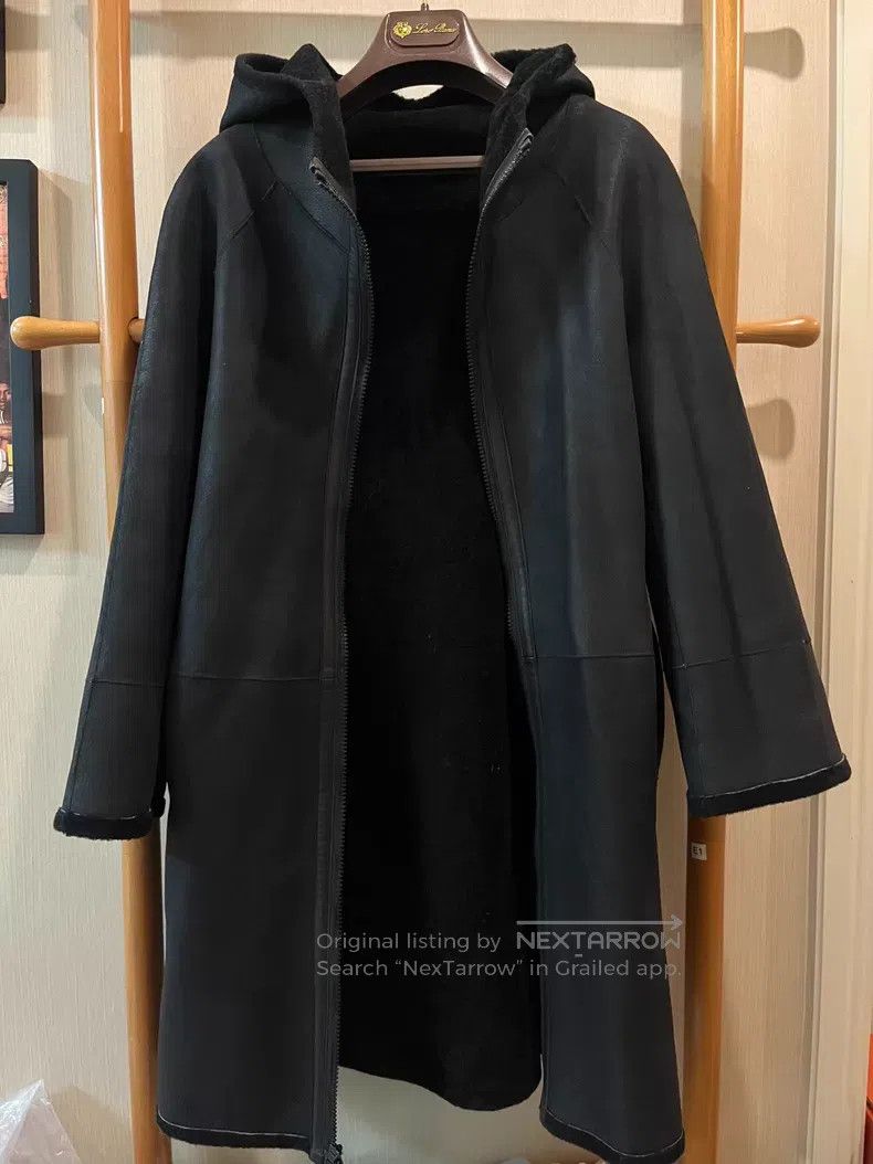 Brunello Cucinelli Brunello Cucinelli Double-faced Leather and Fur Coat Size XS / US 0-2 / IT 36-38 - 3 Thumbnail