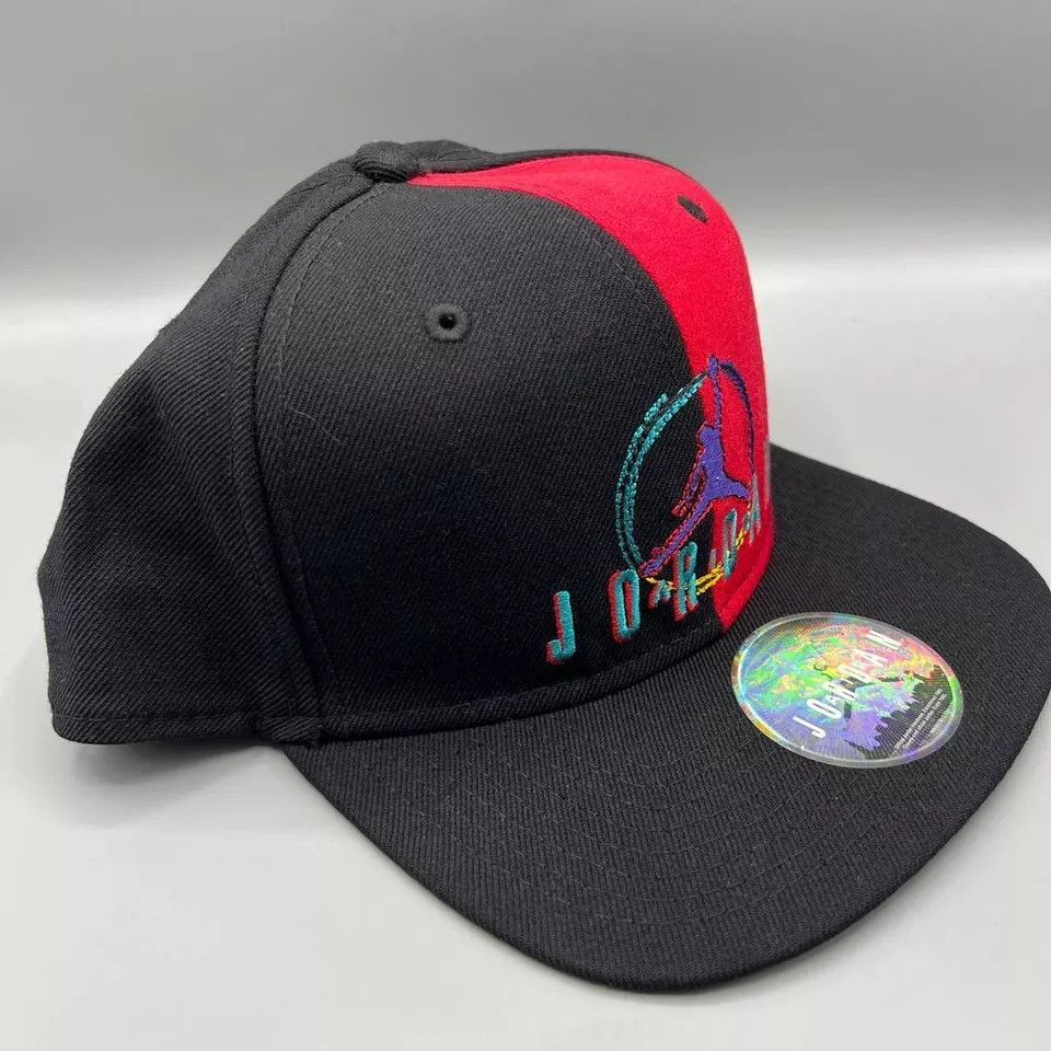 Jordan Brand Air Jordan True Hat Men Embroidered Jumpman Snap Back Cap Size ONE SIZE - 3 Thumbnail
