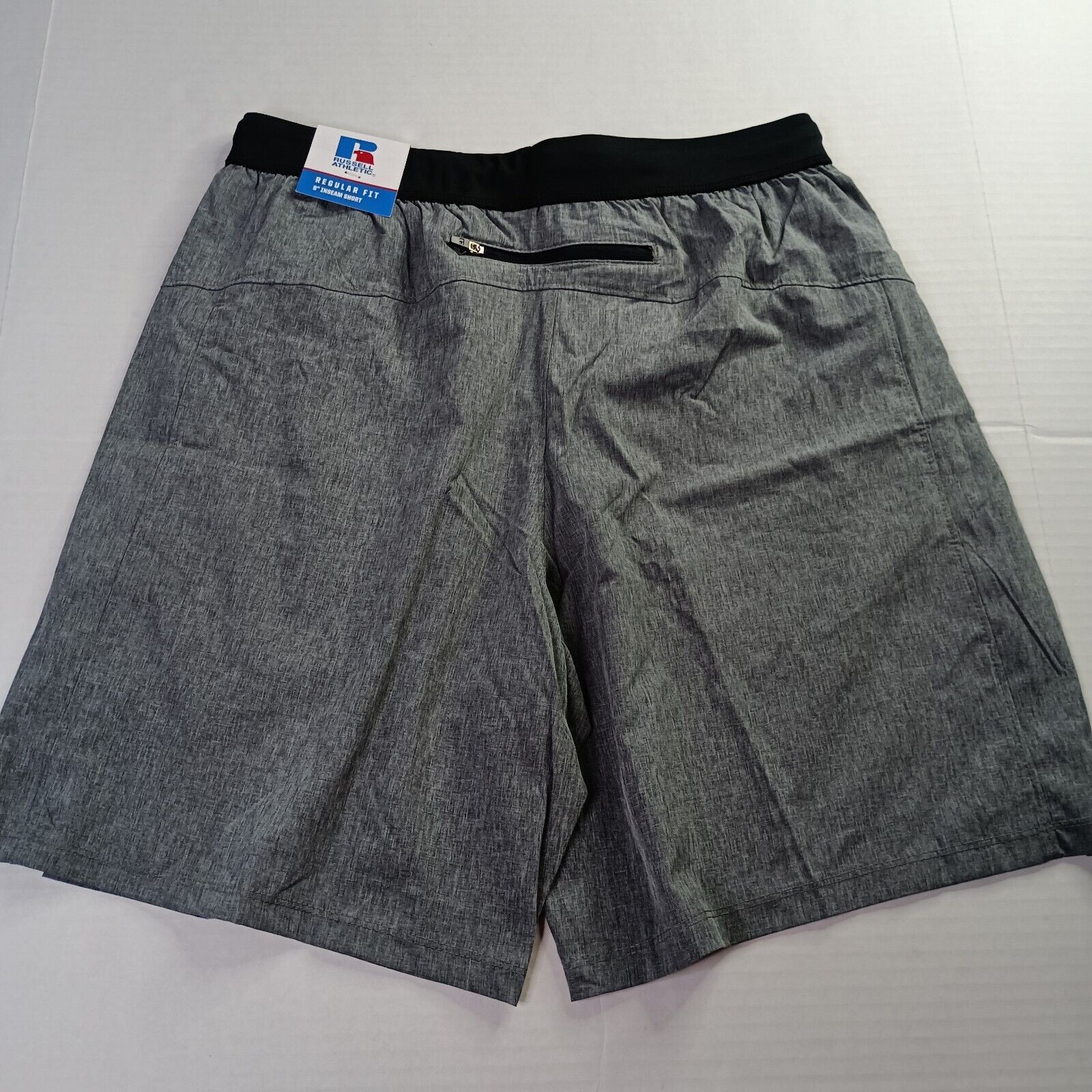 Russell Athletic Russell Athletic Shorts Men's L Gray 8" Inseam 4 Way Stretch Size US 33 - 7 Thumbnail
