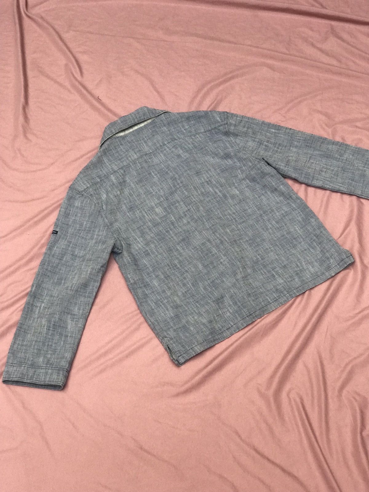 Saint James SAINT JAMES NÉ DE LA MER DENIM SMOCK MARINE PULL OVER Size US M / EU 48-50 / 2 - 7 Thumbnail