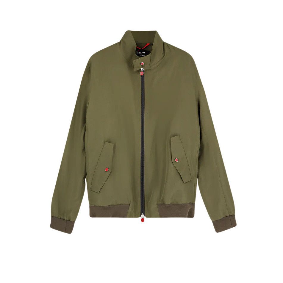 Kiton KITON Green Nylon Jacket New & Authentic (Men's size:M;) Size US M / EU 48-50 / 2 - 1 Thumbnail