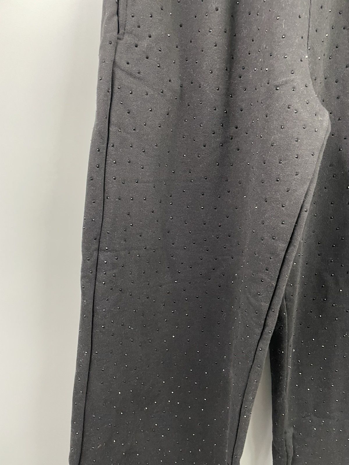 Other Very Distant Studios Black Rhinestone Sweatpants XS Size US 28 / EU 44 - 7 Thumbnail