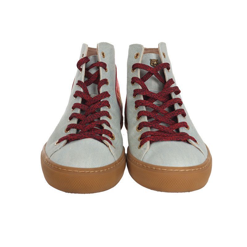 Gucci Gucci Colorful Casual High-Top Sneakers - Size US 8 / EU 41 - 1 Thumbnail