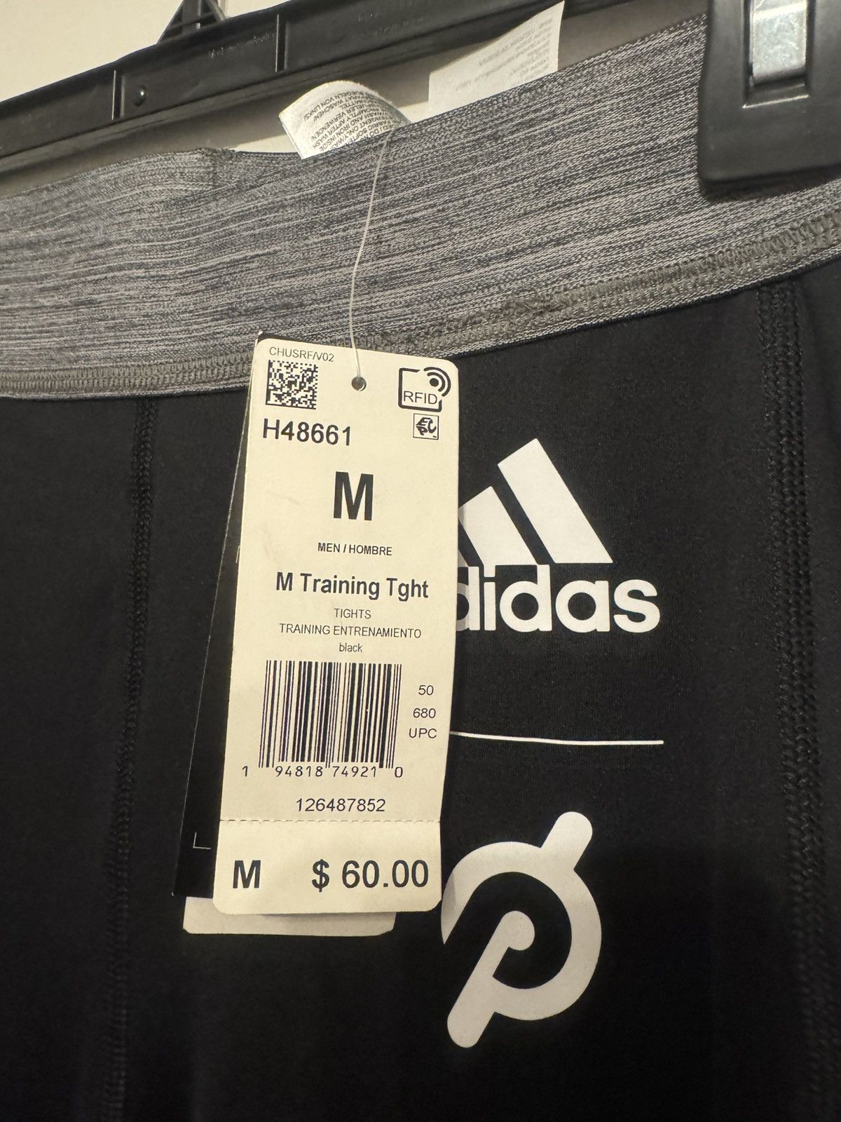 Adidas Adidas x Peloton black athletic leggings Men Size Medium Size US 27 - 3 Thumbnail