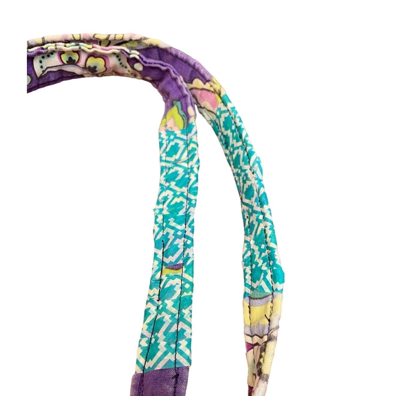 Vera Bradley Vera Bradley Floral Quilted Fabric Handbag Purse Tote Bag Size ONE SIZE - 6 Thumbnail