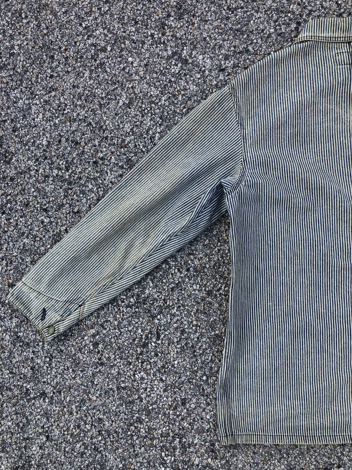 Oshkosh Vintage Oshkosh Chore Jacket Hickory Stripe Wabash Size US L / EU 52-54 / 3 - 13 Thumbnail